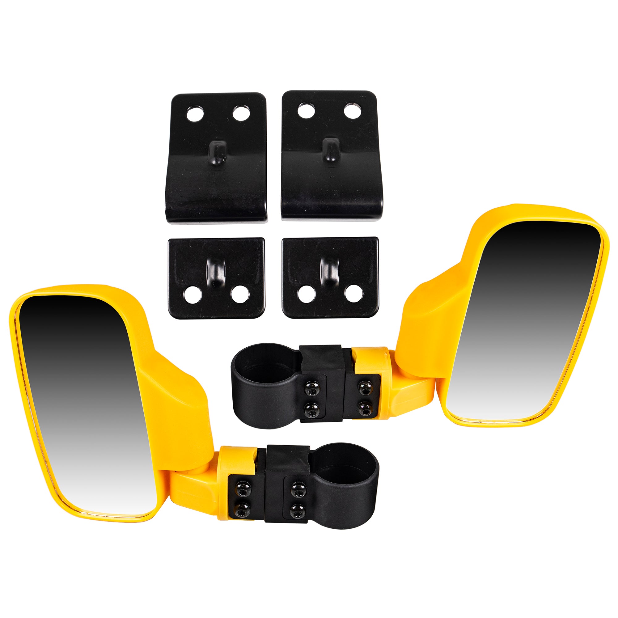 Yellow Side View Mirror Pro-Fit Set for zOTHER YXZ1000R Rhino MK1002935 NICHE MK1002935