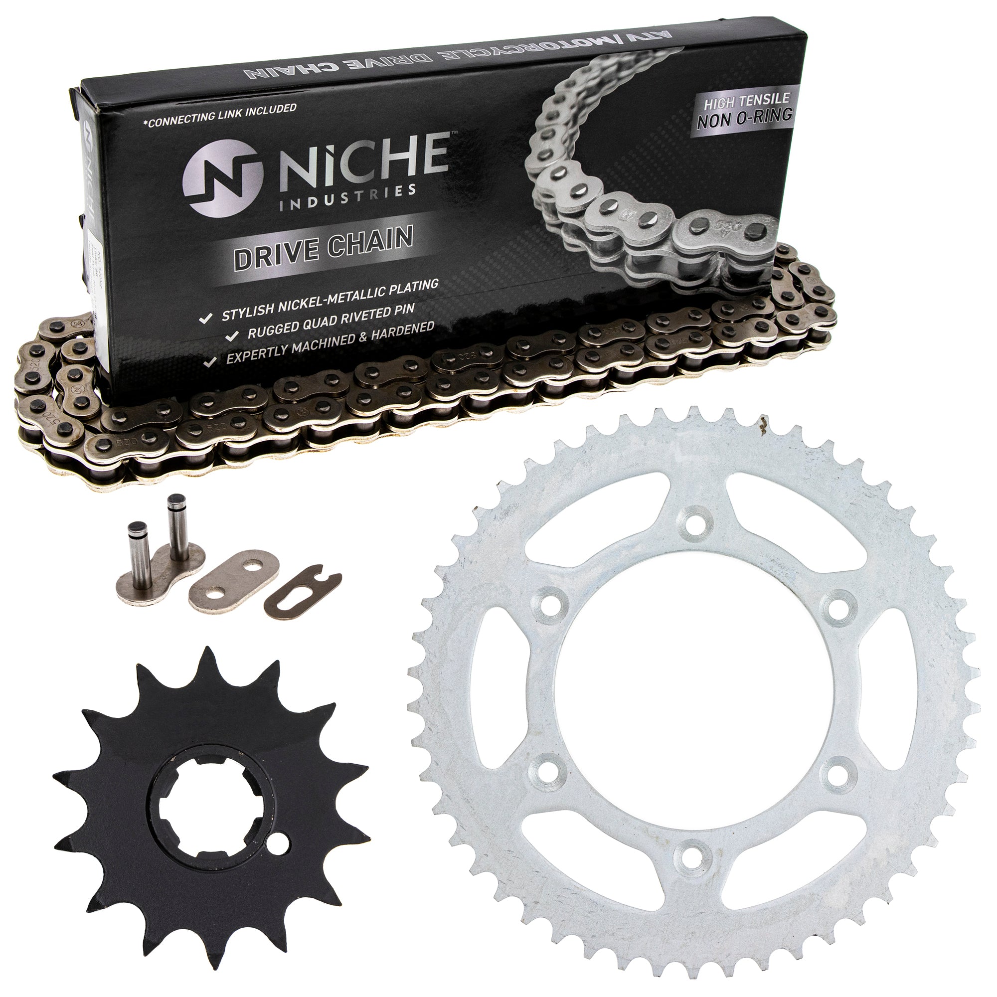 Drive Sprockets & Chain Kit for zOTHER KTM JT Sprocket Husqvarna Poulan Craftsman AYP NICHE MK1003774