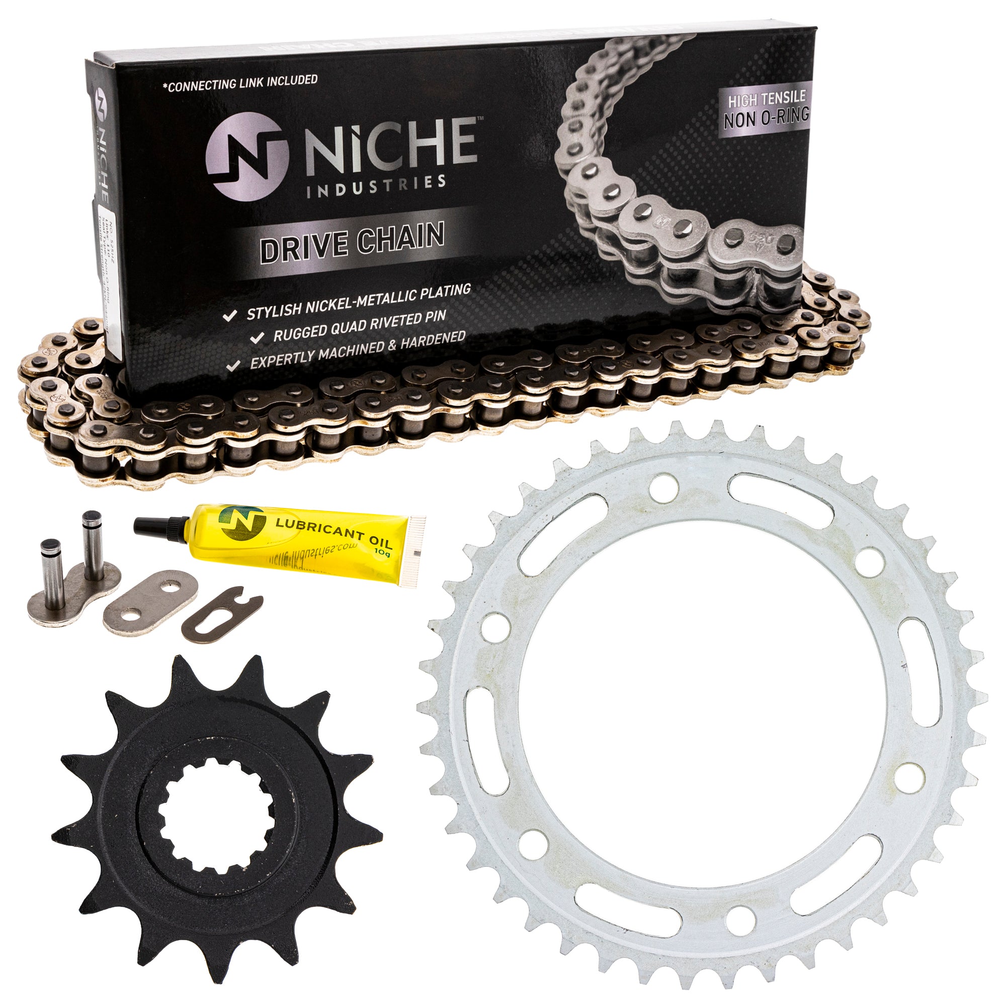 Drive Sprockets & Chain Kit for zOTHER JT Sprocket F800GS 519-KCS0397K-K001 NICHE MK1003925