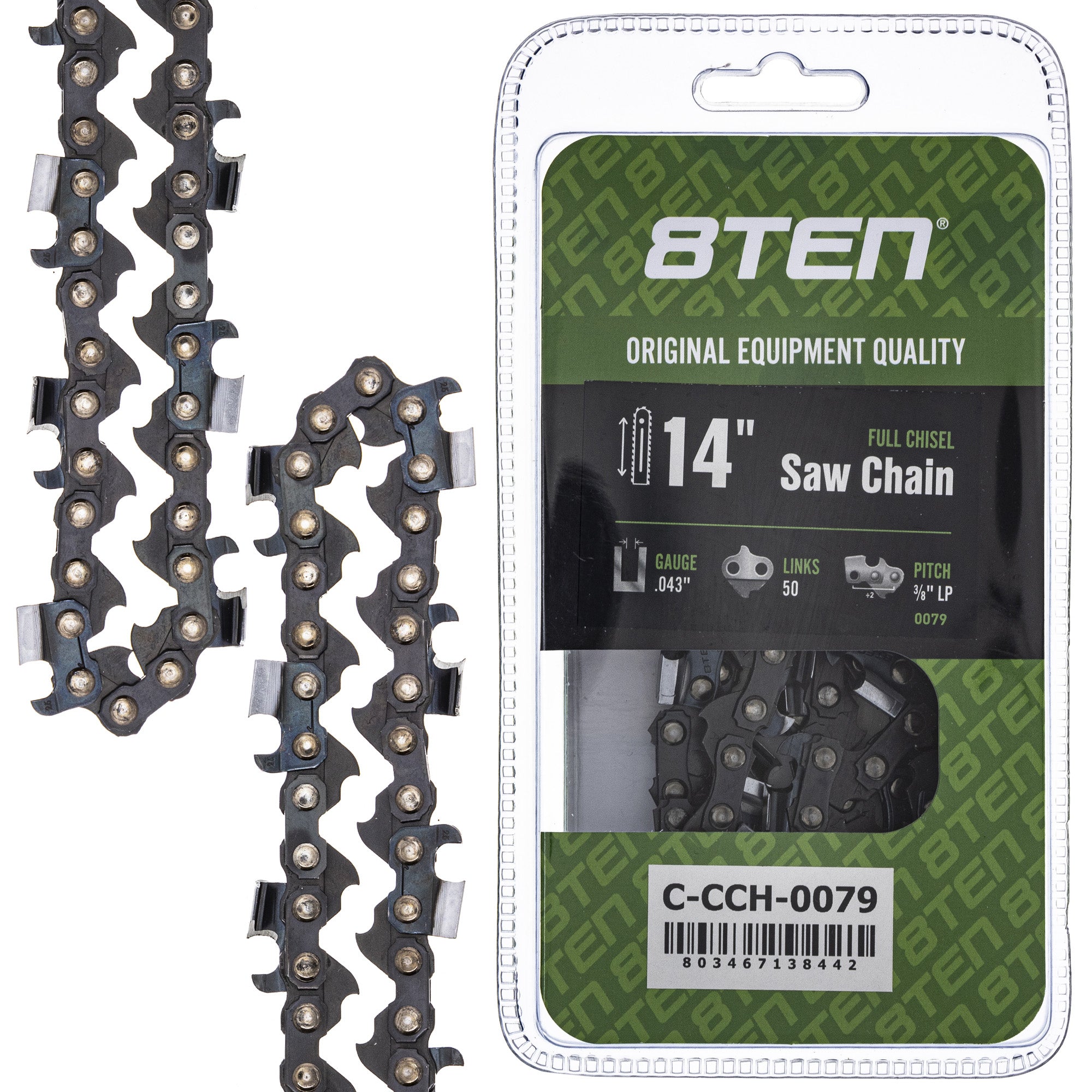8TEN MK1010273 Guide Bar & Chain for MSE MS HT E