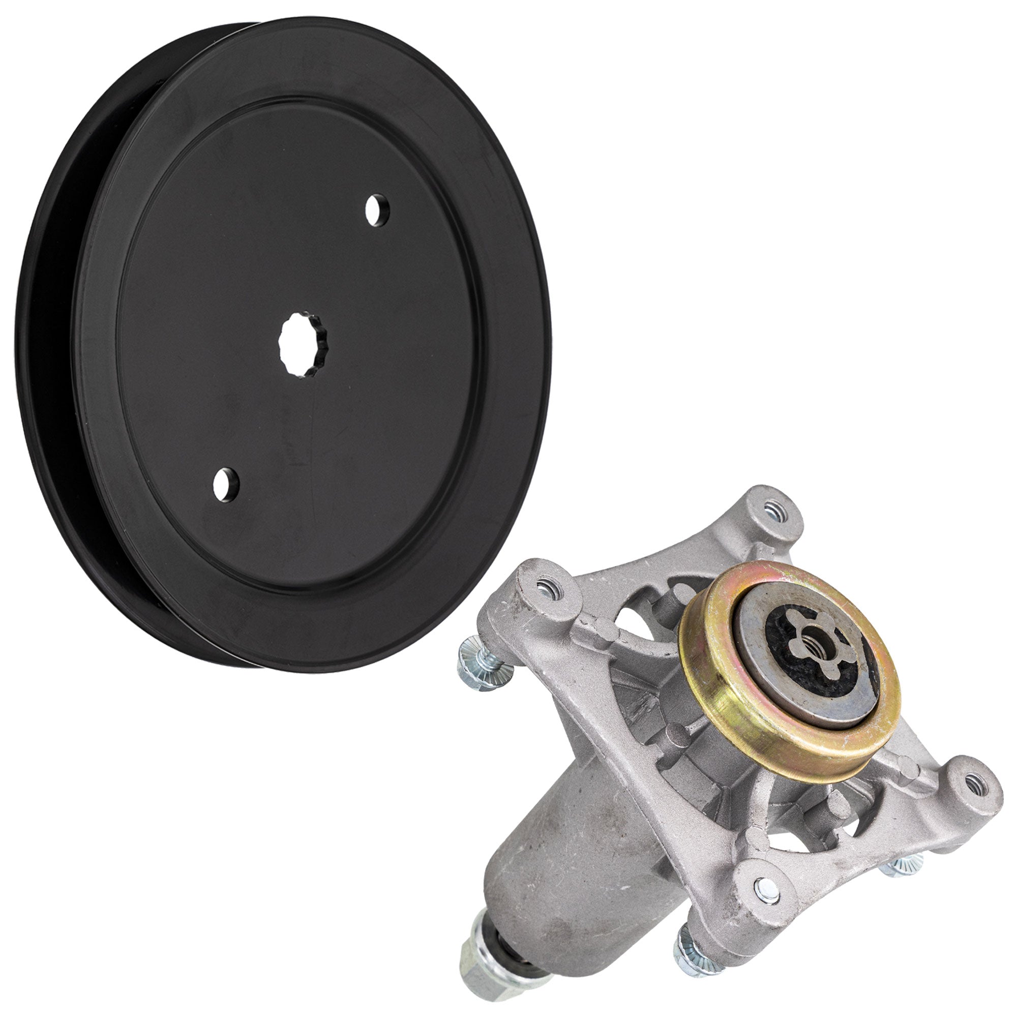 Deck Spindle & Pulley Kit for zOTHER Stens Oregon Murray MTD Cub Cadet Troy-Bilt Husqvarna 8TEN MK1000365