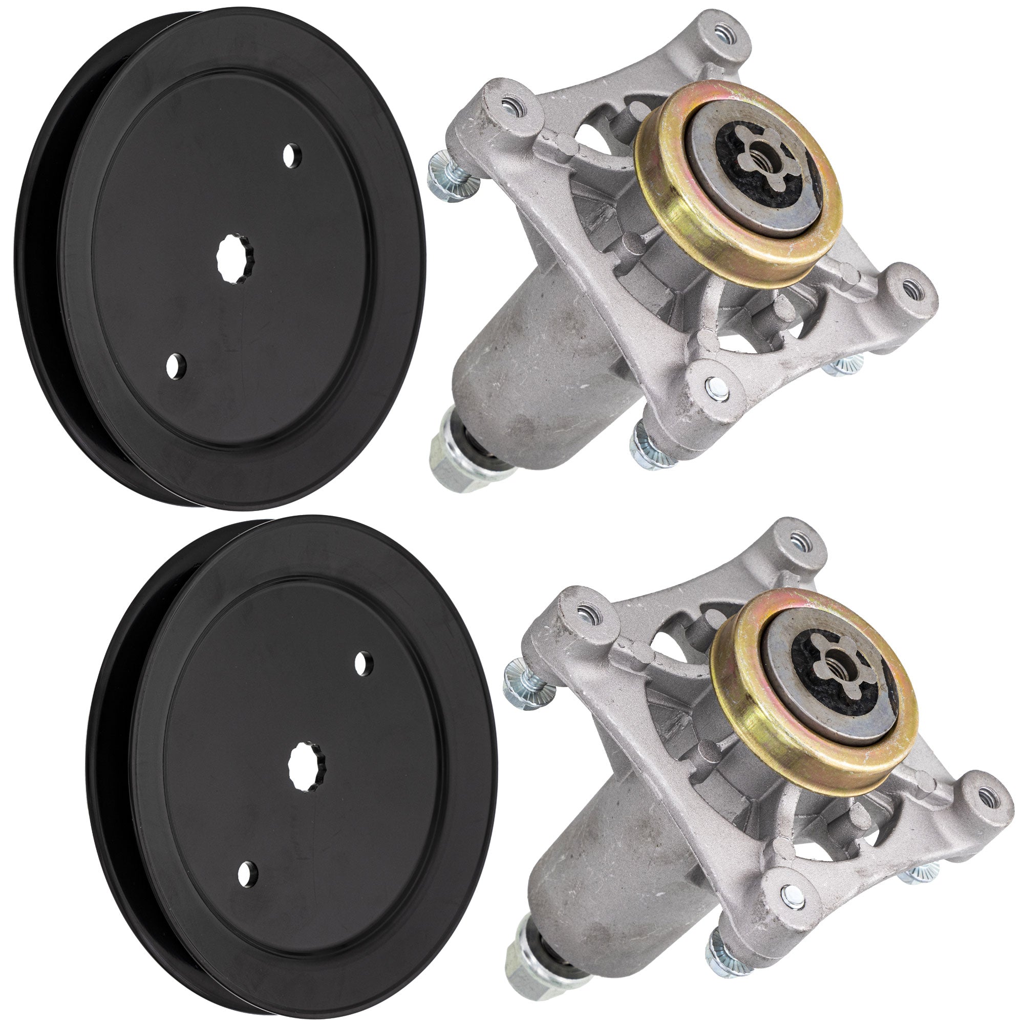 Deck Spindle & Pulley Kit for zOTHER Stens Oregon Murray MTD Cub Cadet Troy-Bilt Husqvarna 8TEN MK1000366