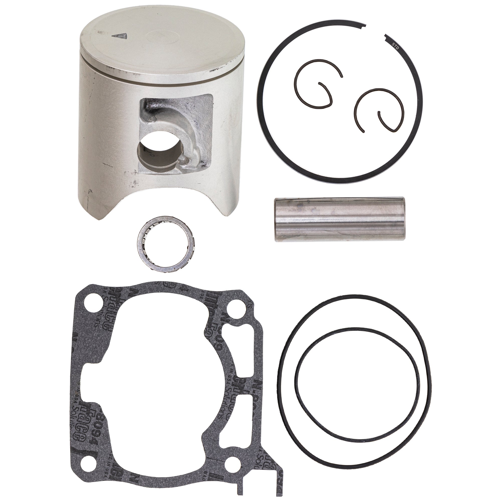 Piston Gasket Ring Wristpin Rebuild Kit for Yamaha YZ125 1C3-11631-03-C0 1C3-11631-03-B0 NICHE MK1001171