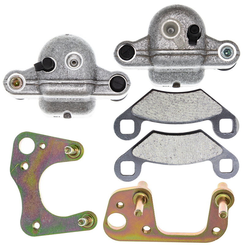 Front Brake Calipers & Pads Set for zOTHER Polaris Magnum 1910310 1910271 1910235 1910232 NICHE MK1001247