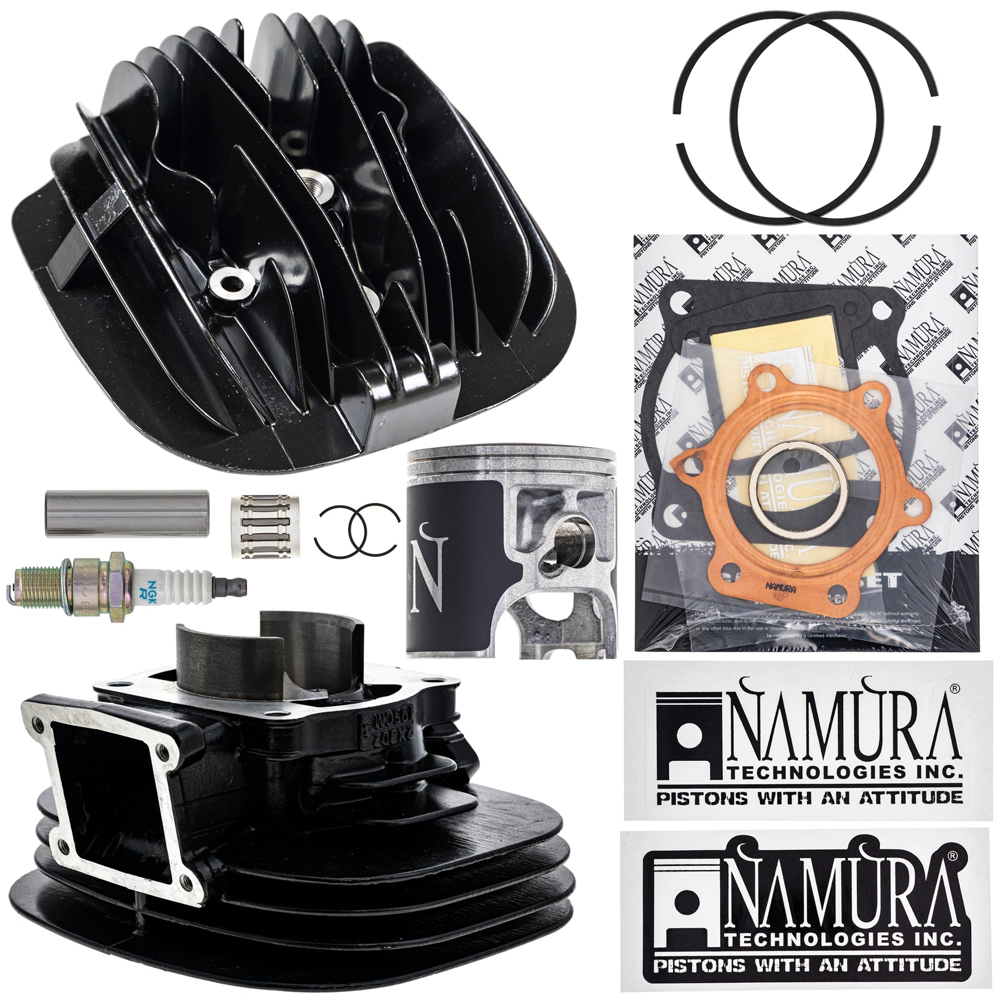 Cylinder Piston Gasket Head Kit for Yamaha Blaster B8E-S0000-00-00 4L0-11633-00-00 NICHE MK1001361
