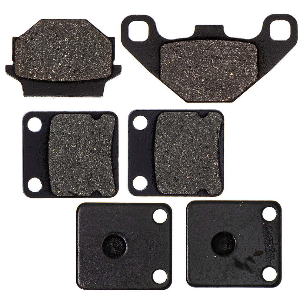 Semi-Metallic Brake Pads Kit Front/Rear for zOTHER Suzuki Vinson 69100-03860 59101-38850 NICHE MK1001501