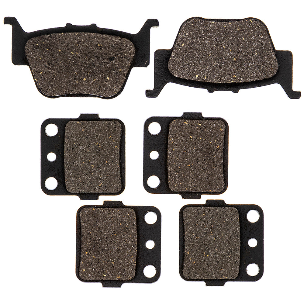 Semi-Metallic Brake Pads Kit Front/Rear for zOTHER Honda FourTrax 06435-HN8-016 NICHE MK1001508