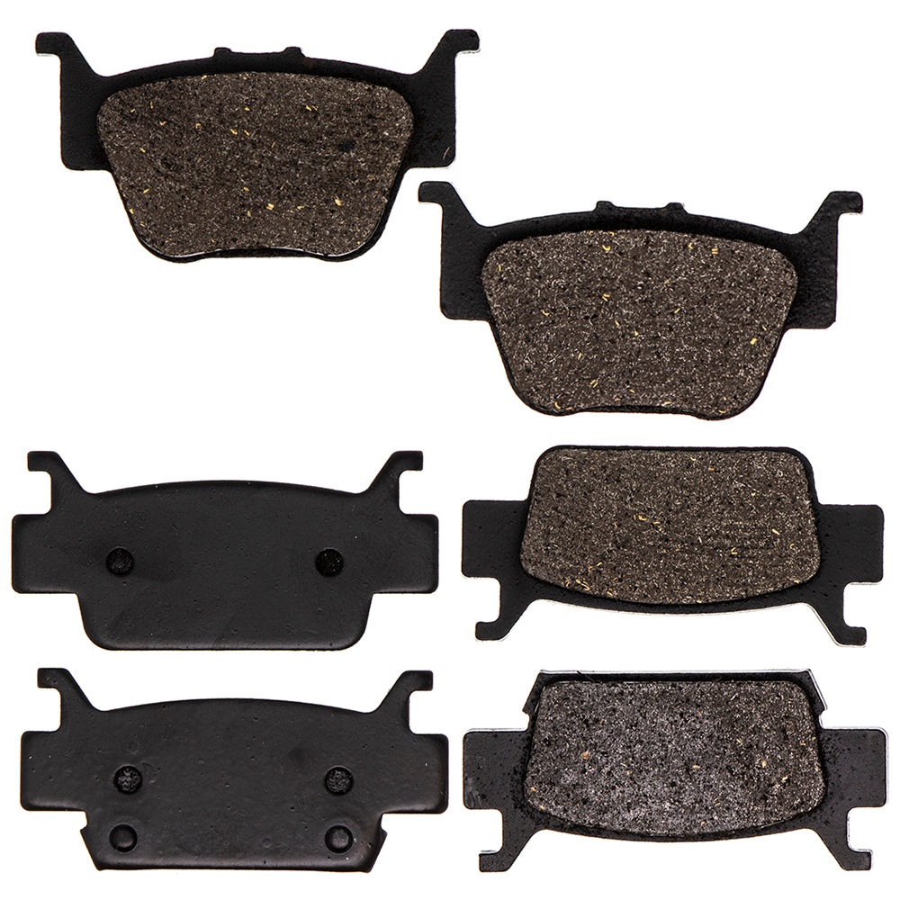 Semi-Metallic Brake Pads Kit Front/Rear for zOTHER Honda Rincon 06435-HN8-016 NICHE MK1001525