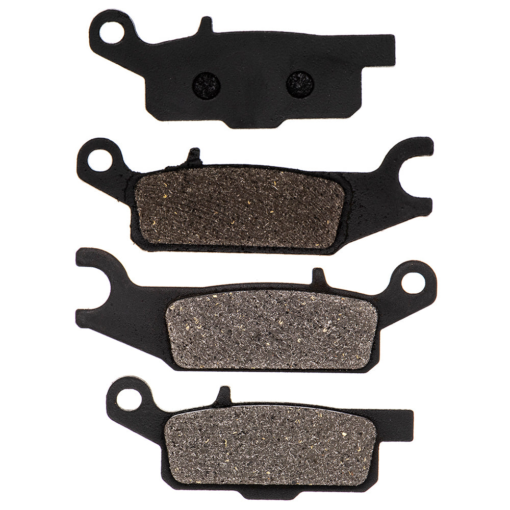 Front Semi-Metallic Brake Pad Kit for Yamaha Raptor Kodiak Grizzly 3B4-W0045-10-00 NICHE MK1001530