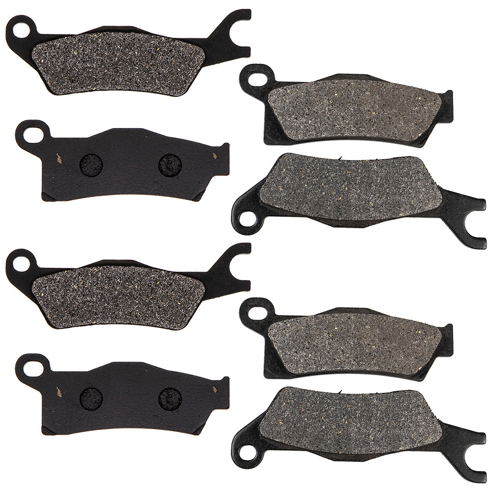Semi-Metallic Brake Pads Kit Front/Rear for BRP Can-Am Ski-Doo Sea-Doo Renegade Outlander NICHE MK1001541