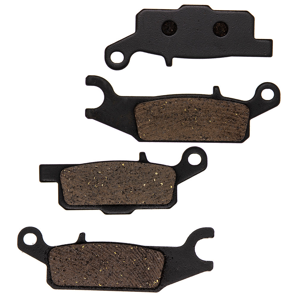 Rear Brake Pads Kit for Yamaha Grizzly 3B4-W0046-00-00 3B4-W0046-10-00 NICHE MK1001581