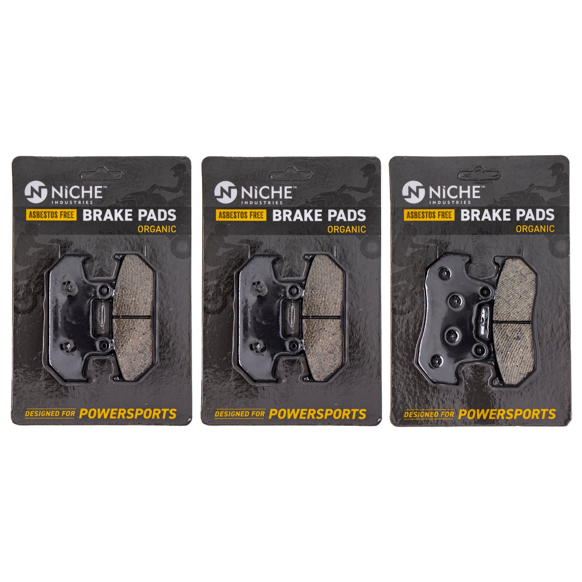Brake Pad Kit Front/Rear for zOTHER Honda Goldwing 45106-MT8-305 06435-MT8-405 NICHE MK1002733