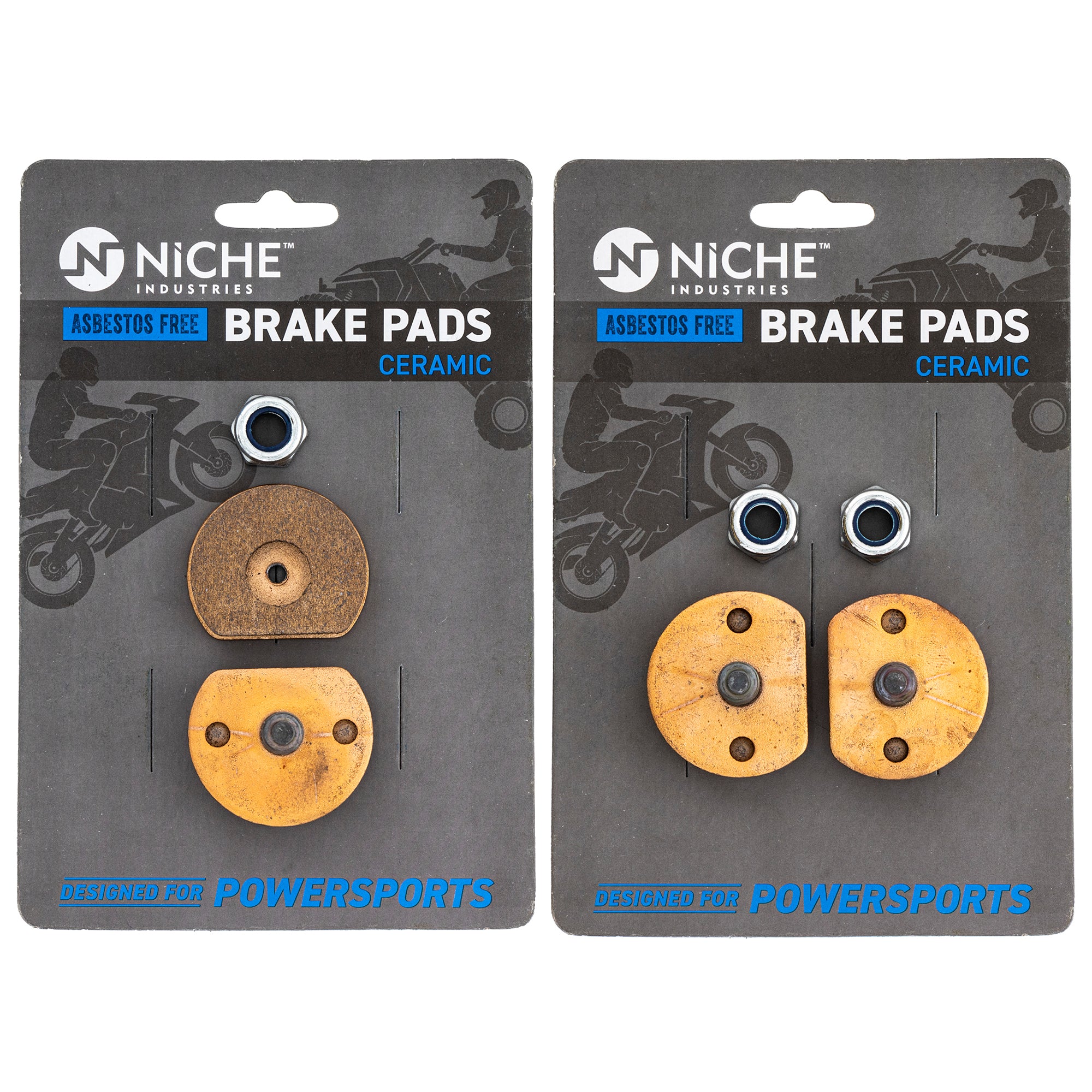 Ceramic Brake Pad Kit for BRP Can-Am Ski-Doo Sea-Doo Tundra 700 860700700 860700100 860 NICHE MK1002877