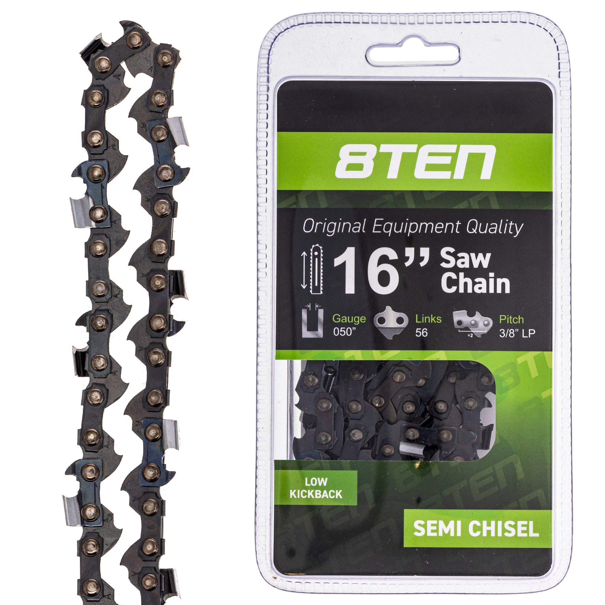 8TEN MK1002925 Guide Bar & Chain for zOTHER Windsor Stens Silver