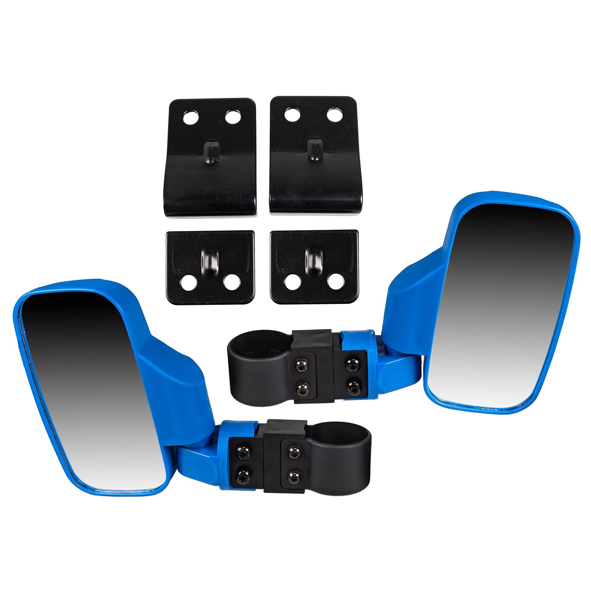 Blue Side View Mirror Pro-Fit Set for zOTHER YXZ1000R Rhino MK1002932 NICHE MK1002932