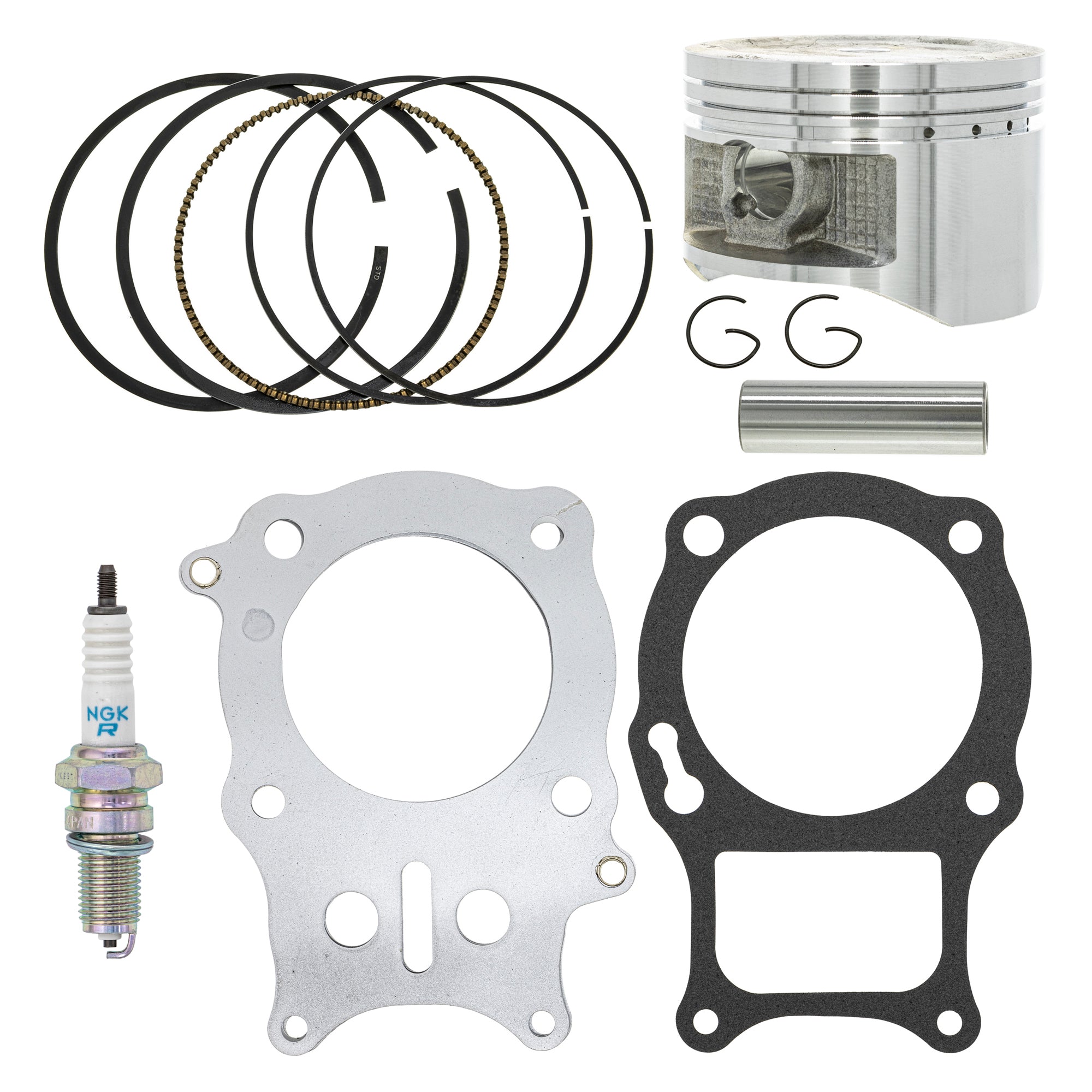 Piston Gasket Kit for zOTHER Honda TRX250 SporTrax Recon 94601-15000 90551-883-000 NICHE MK1003424
