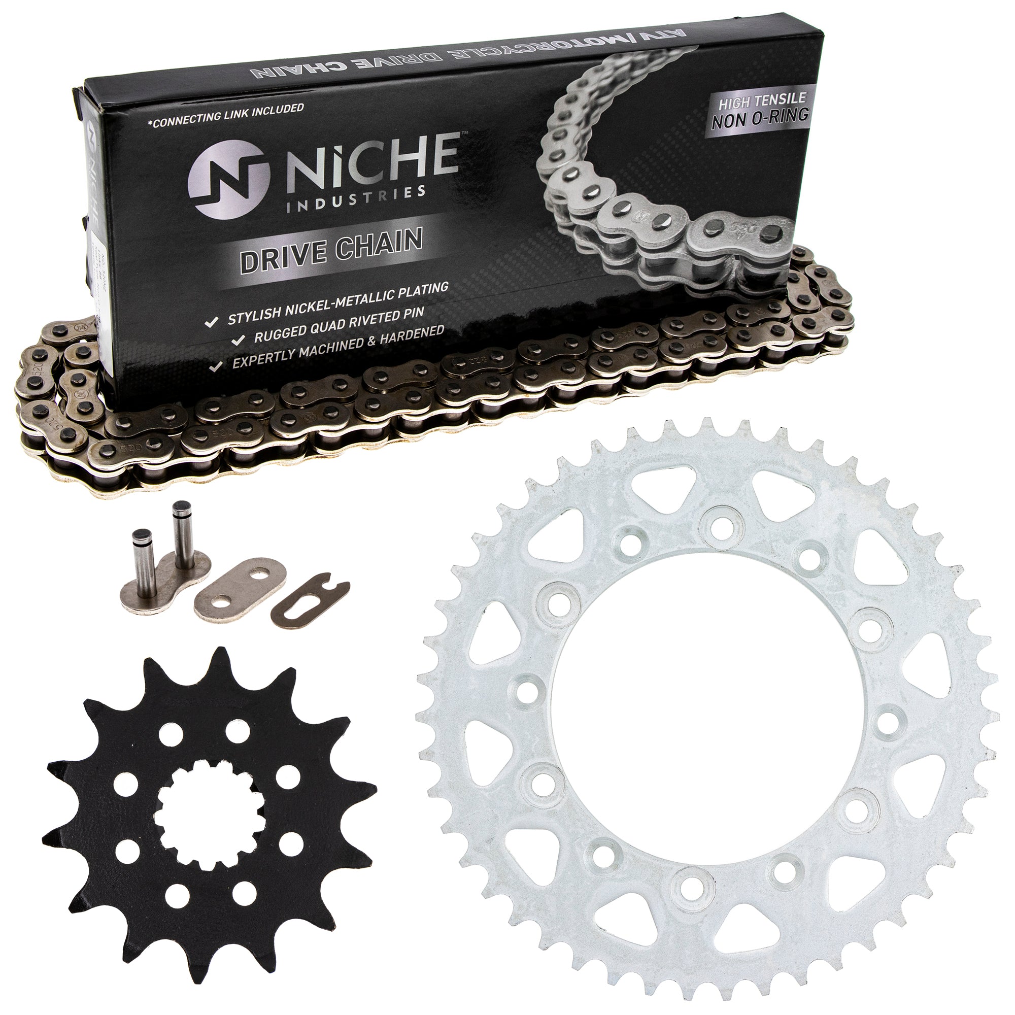 Drive Sprockets & Chain Kit for zOTHER Honda WR450F 94561-62114-00 27600-43D02-114 NICHE MK1003587