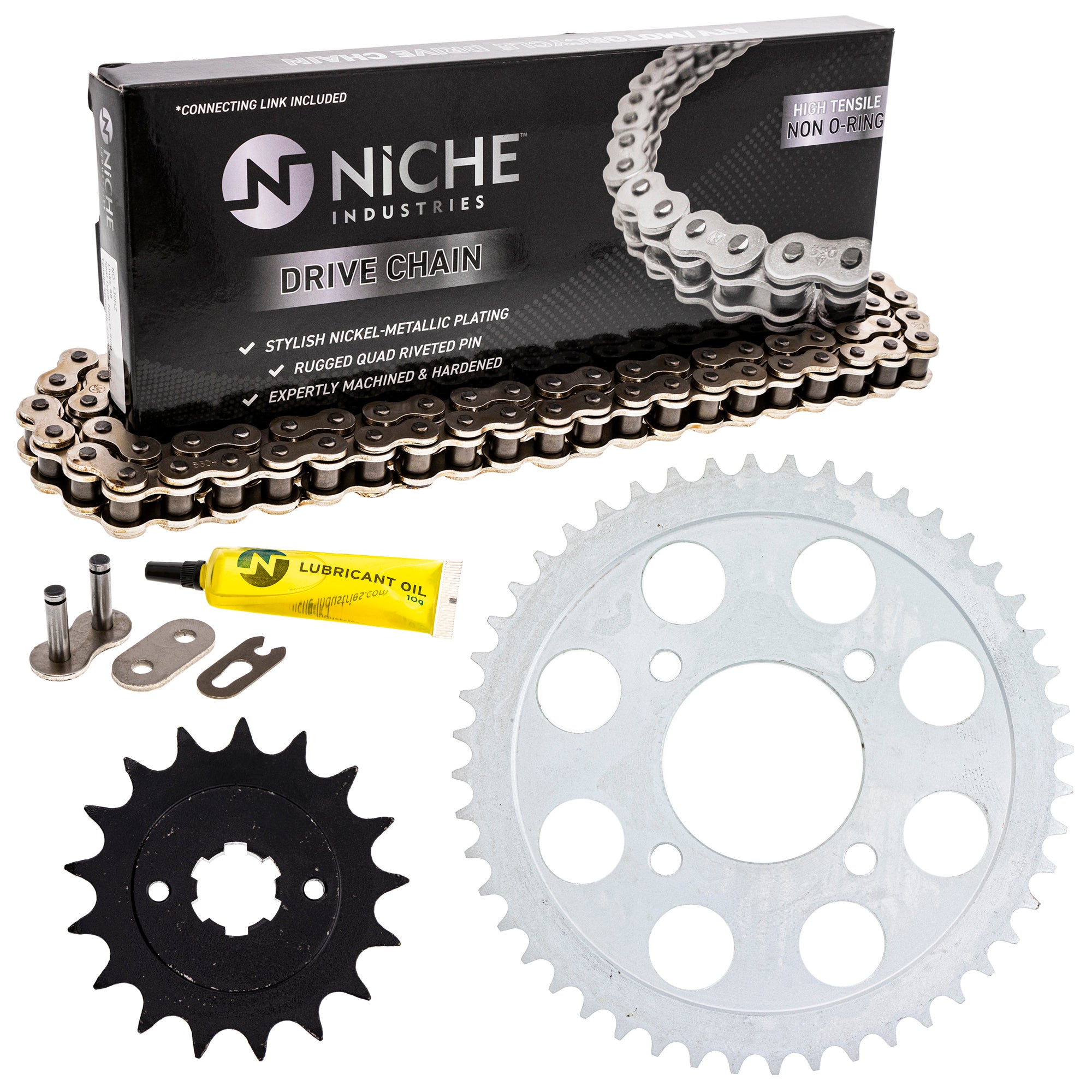 Drive Sprockets & Chain Kit for zOTHER Hondamatic 519-KCS0446K-K001 NICHE MK1003974