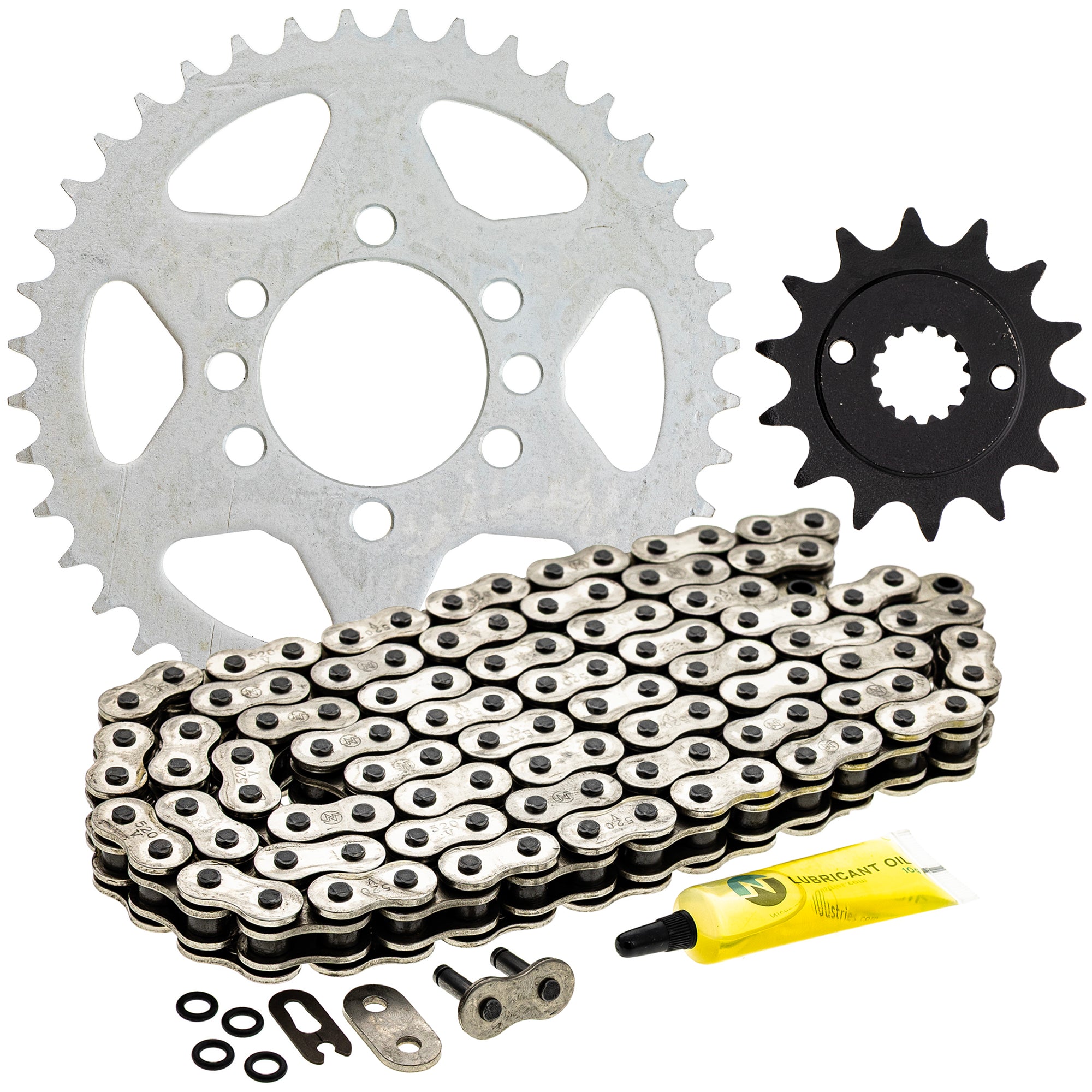 Drive Sprockets & Chain Kit for zOTHER Suzuki Kawasaki JT Sprocket KFX400 92057-0129 NICHE MK1004066