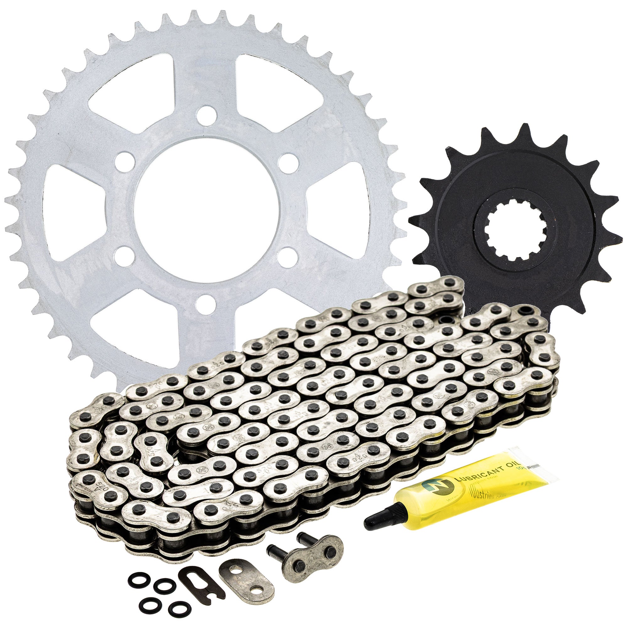 Drive Sprockets & Chain Kit for zOTHER Kawasaki JT Sprocket Ninja 13144-0038 92057-0129 NICHE MK1004097