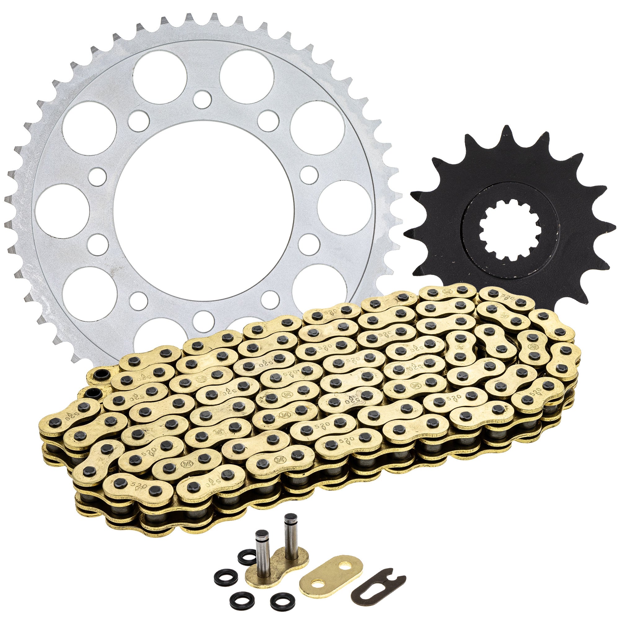 Drive Sprockets & Chain Kit for Yamaha YZF 5VX-17460-00-00 9Y581-92115-00 5EB-25448-20-00 NICHE MK1004719