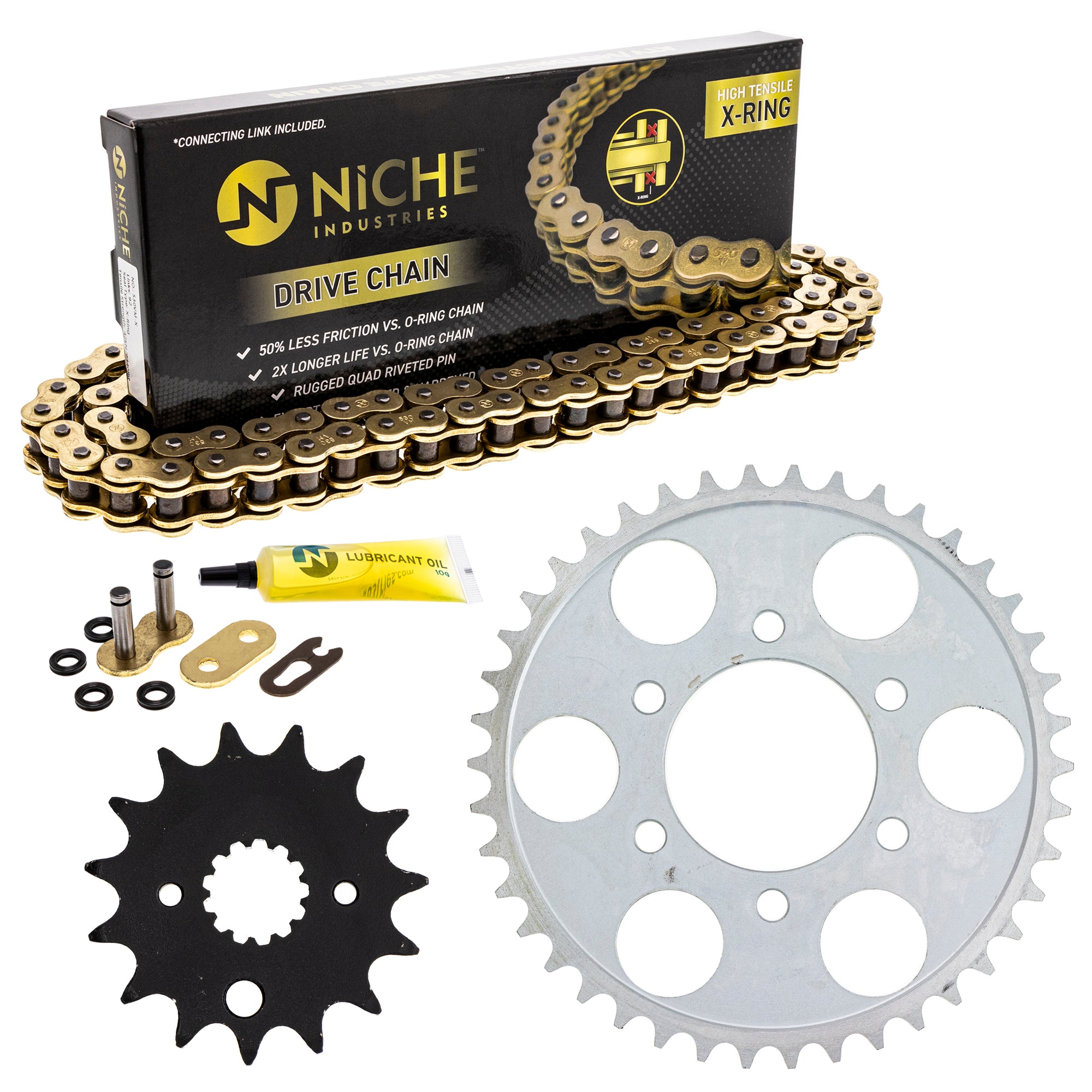 Drive Sprockets & Chain Kit for zOTHER Yamaha Suzuki JT Sprocket GSXR1100 NICHE MK1004985