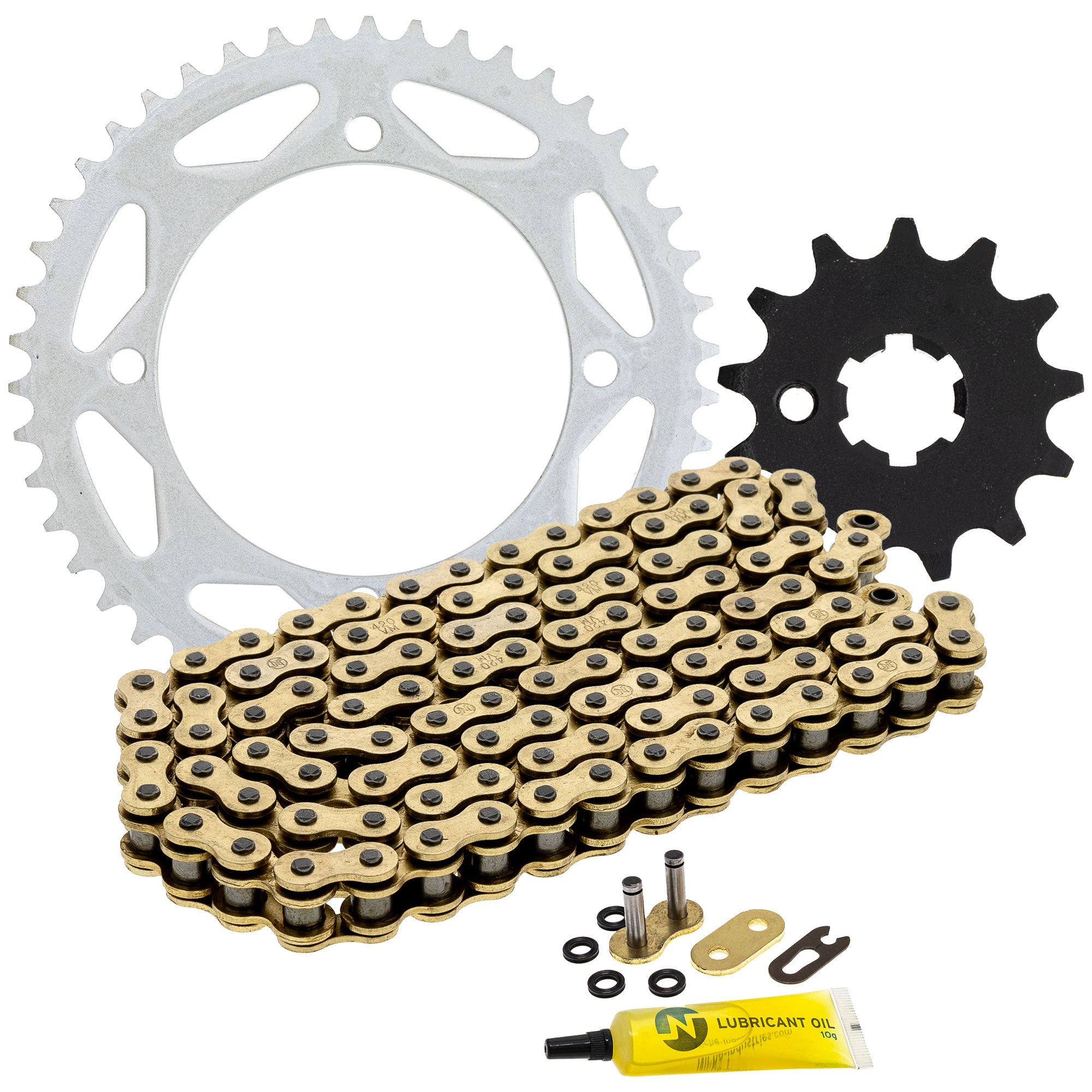 Drive Sprockets & Chain Kit for zOTHER Yamaha Kawasaki JT Sprocket KX65 13144-0564 NICHE MK1005053