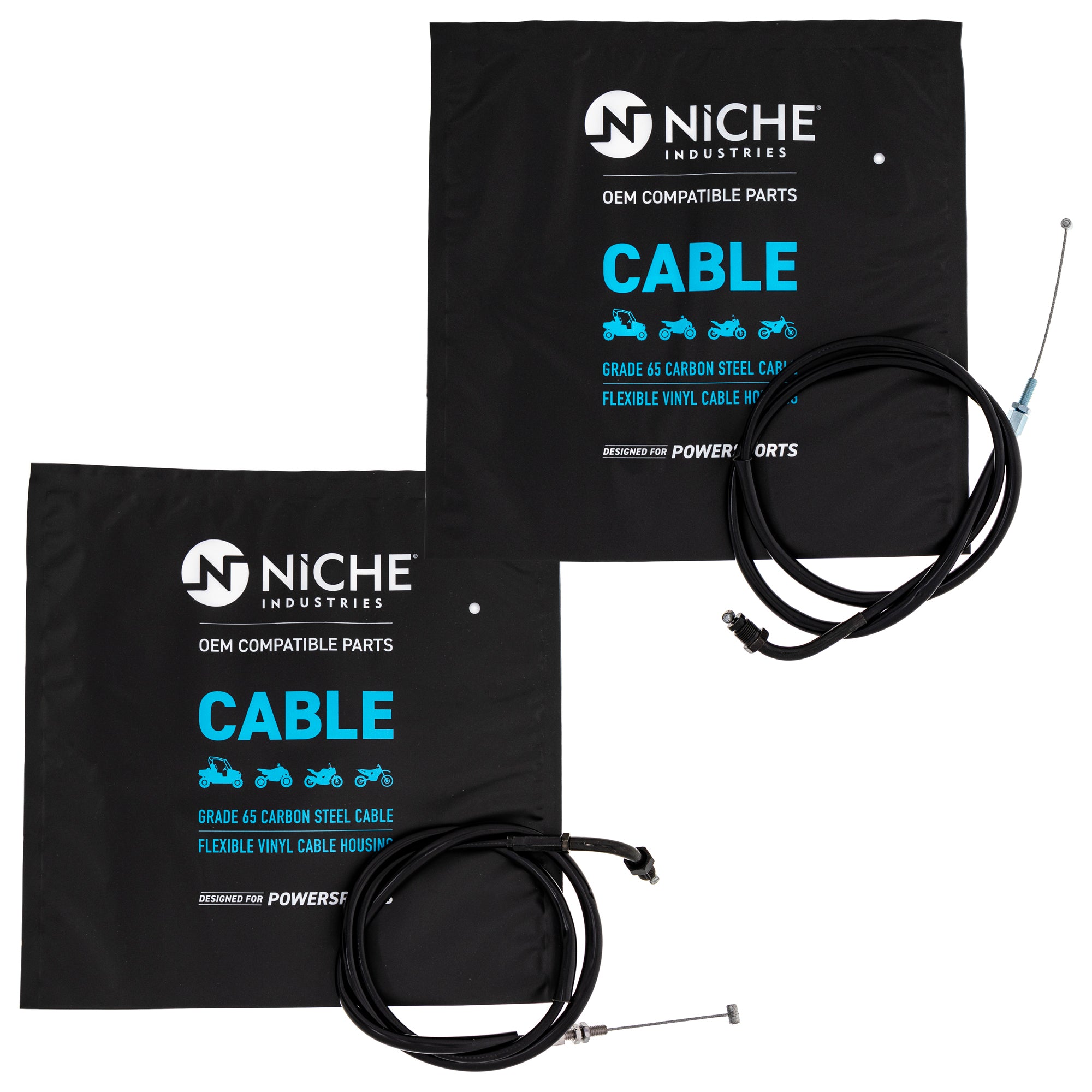 NICHE MK1005841 Throttle Cable Set for zOTHER Super Nighthawk