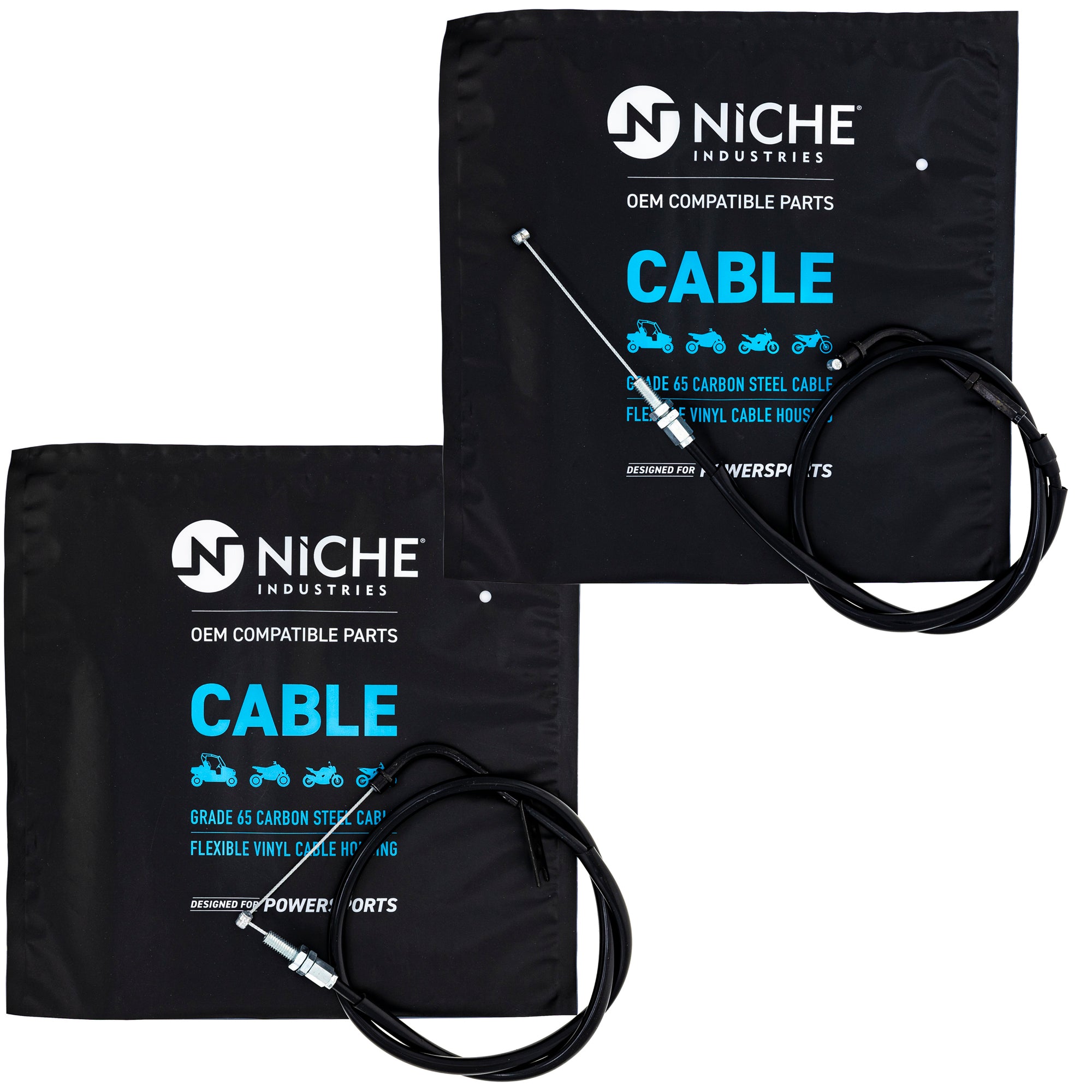 NICHE MK1005863 Throttle Cable Set for zOTHER GSXR750 GSXR600