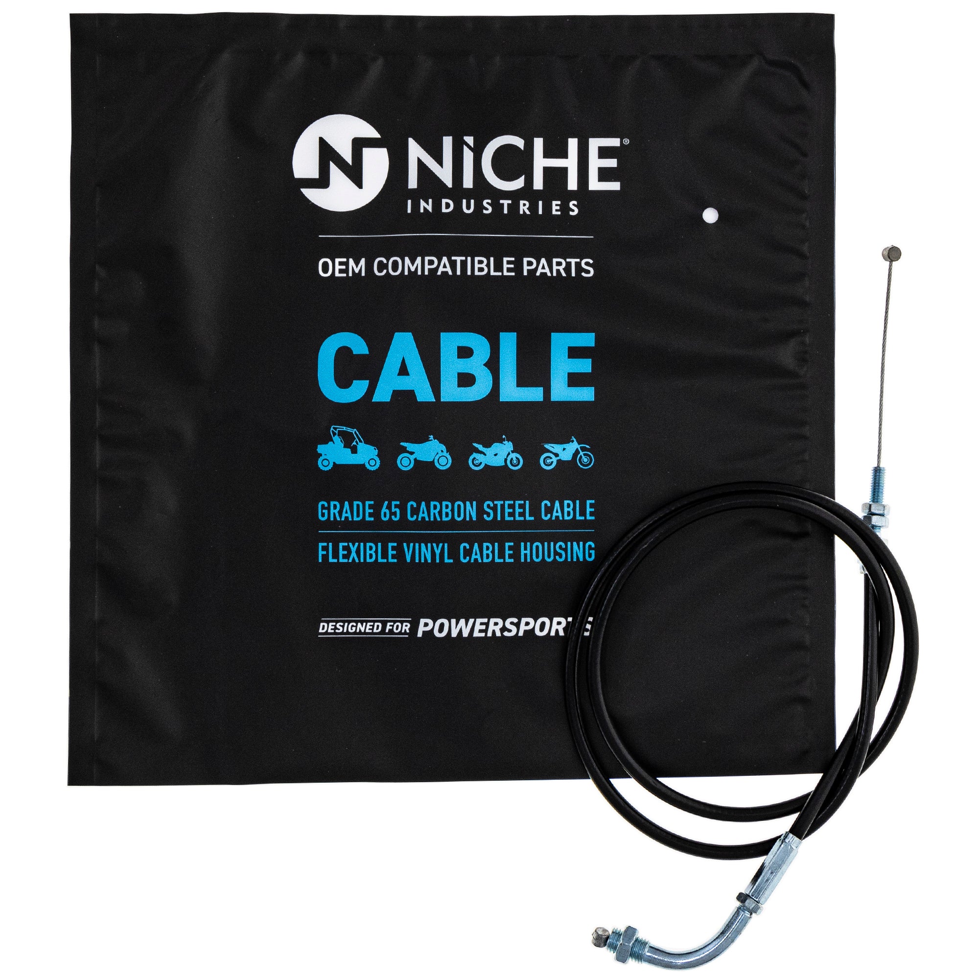 NICHE MK1005877 Throttle Cable Set for zOTHER Z1 KZ900A KZ750B
