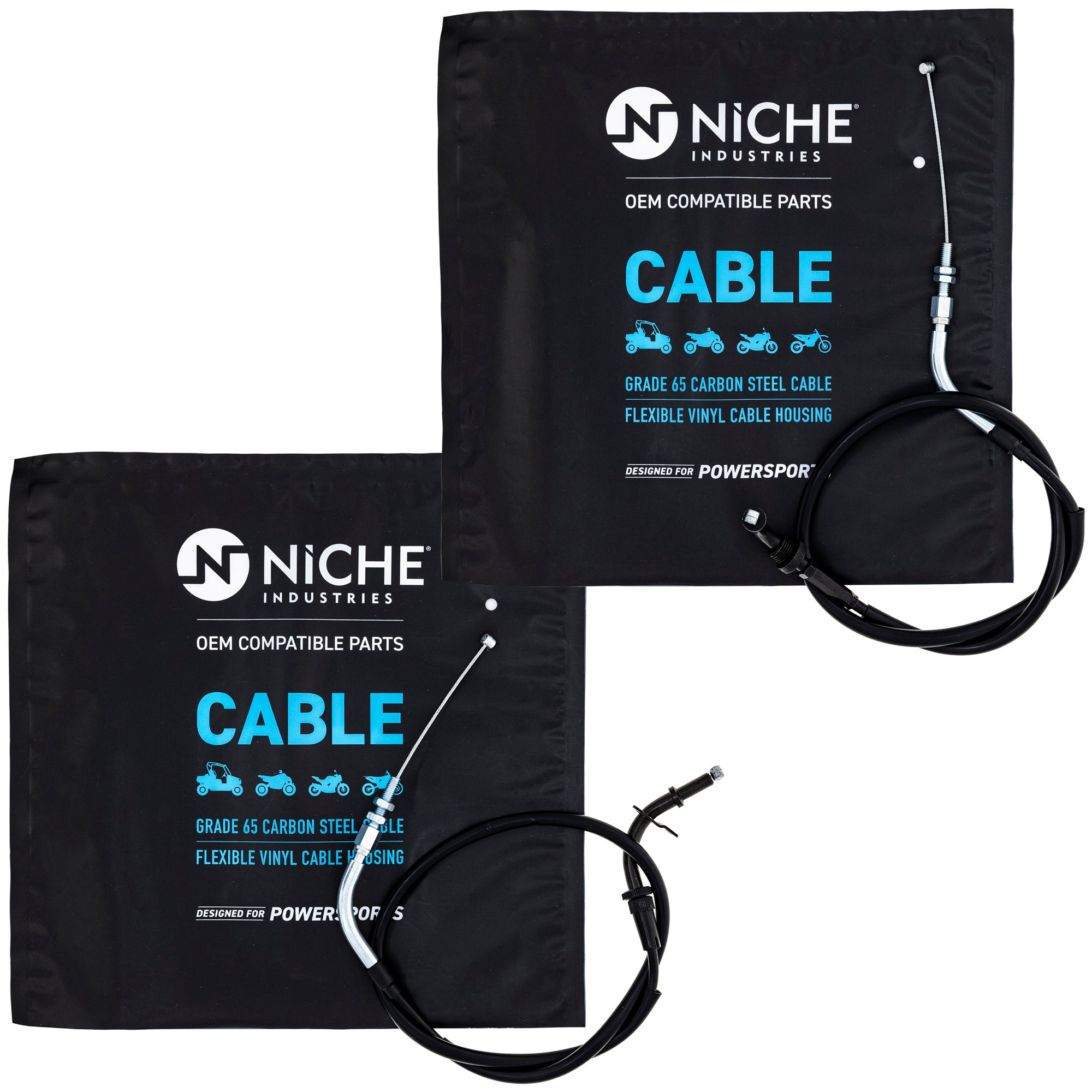 NICHE MK1005891 Throttle Cable Set for zOTHER GSXR750W GSXR600W