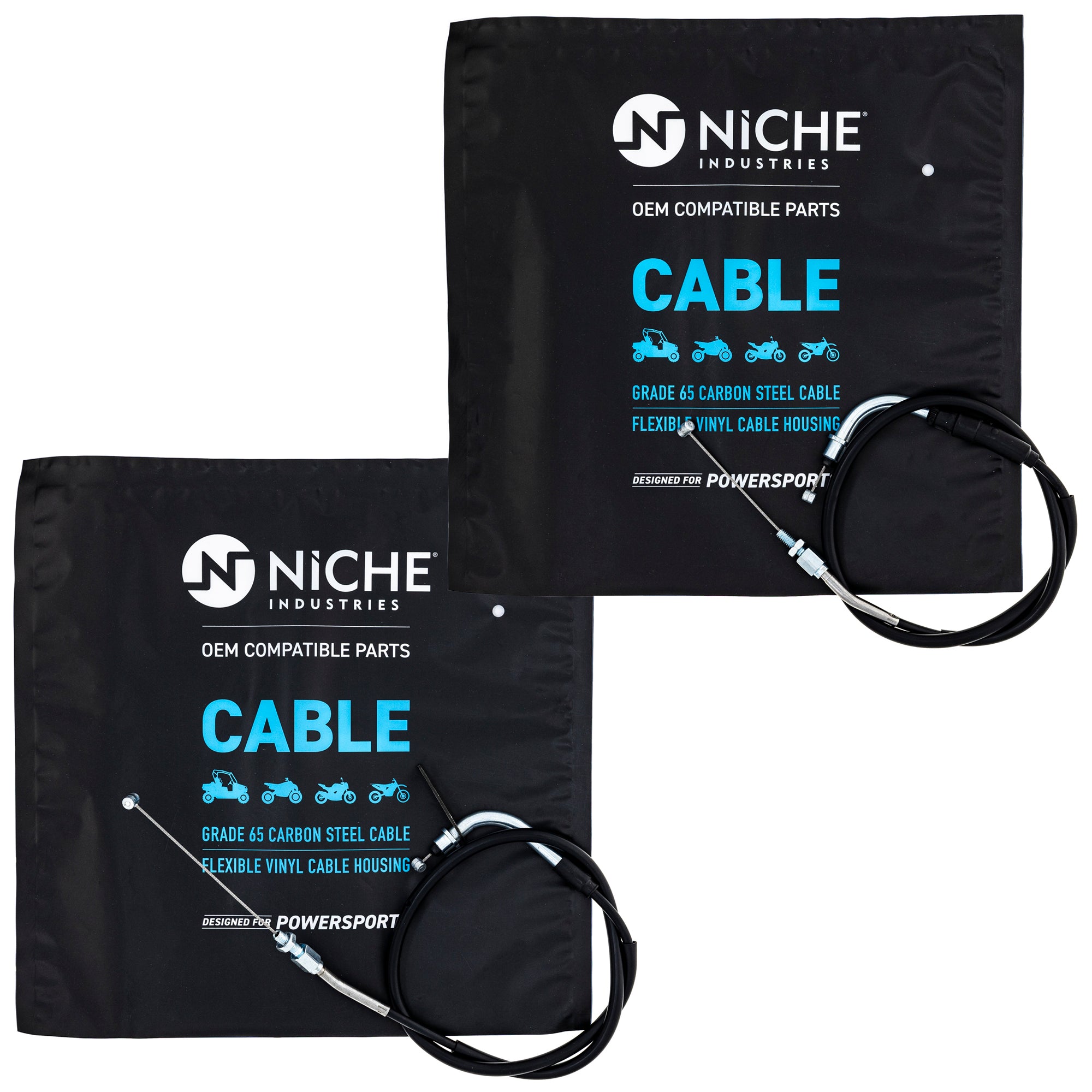 NICHE MK1005916 Throttle Cable Set for zOTHER GSXR750 GSXR600