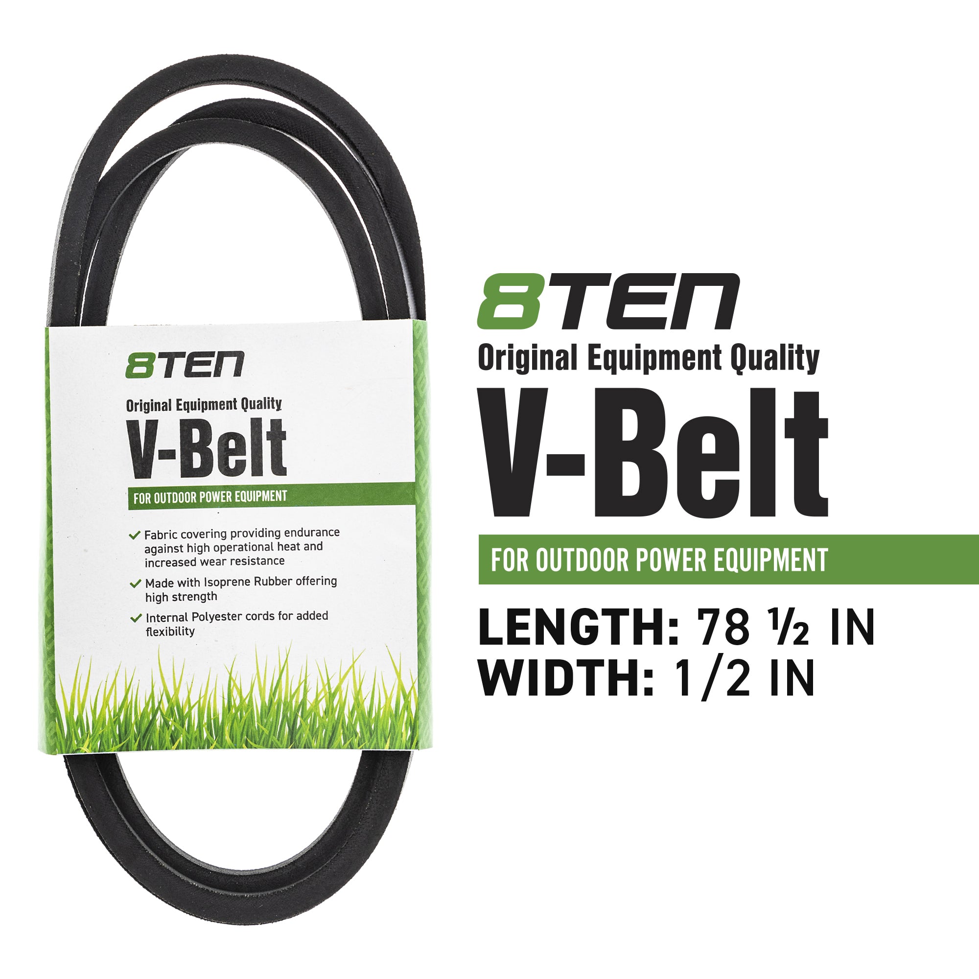 8TEN MK1006324 Clutch Belt Kit for Xtreme Warner Stens Oregon MTD