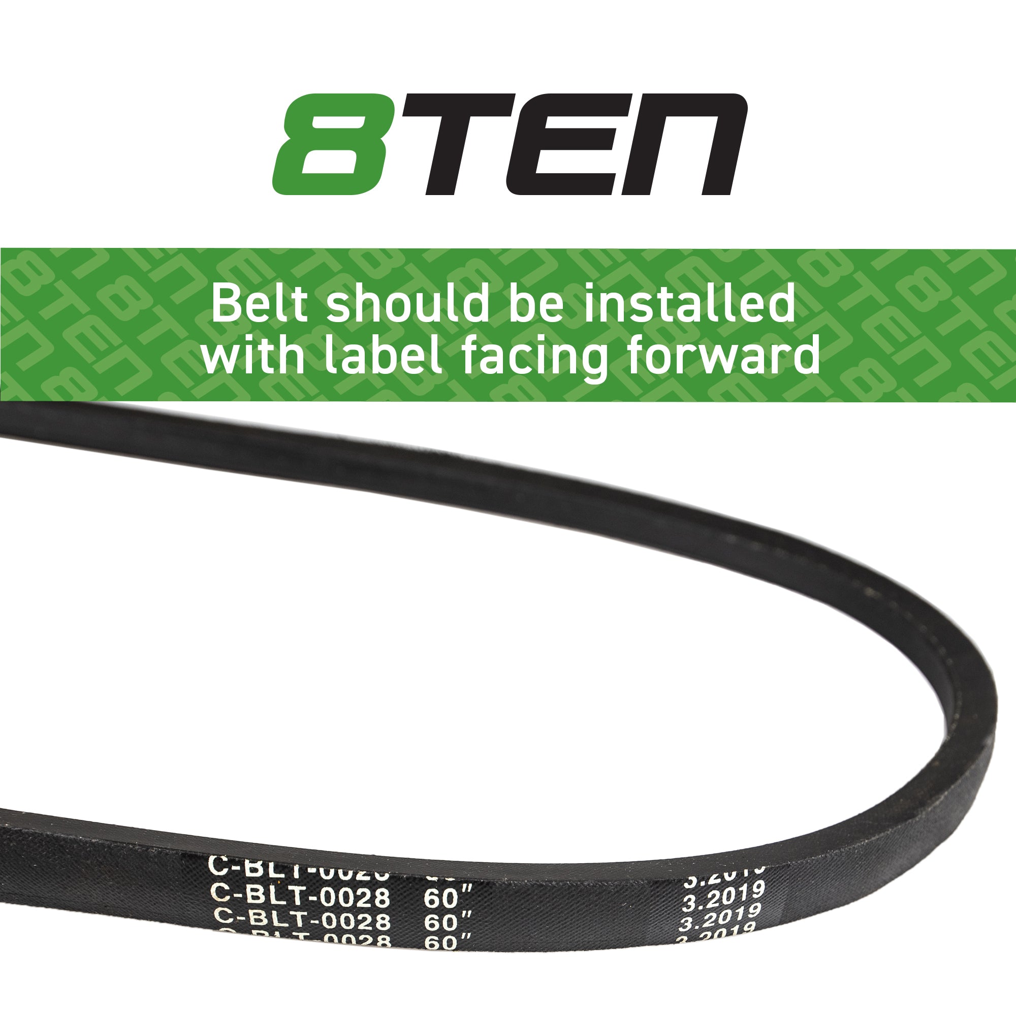 Belt & PTO Clutch Kit for MTD Turf Power White Outdoor LT-16