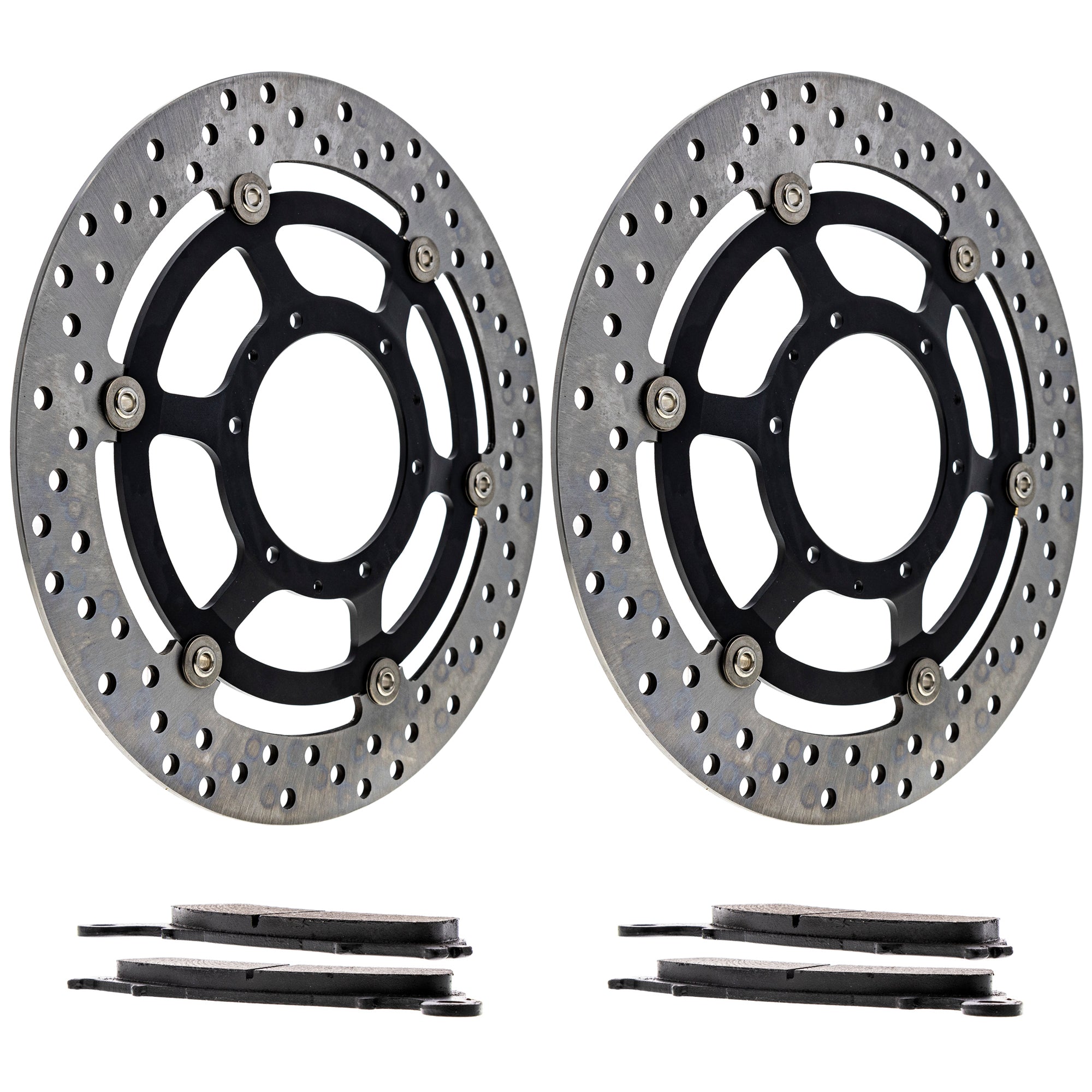 Front Brake Rotors and Pads Kit for zOTHER Victory Triumph KTM BMW CB1000R 06455-MCS-R02 NICHE MK1006550