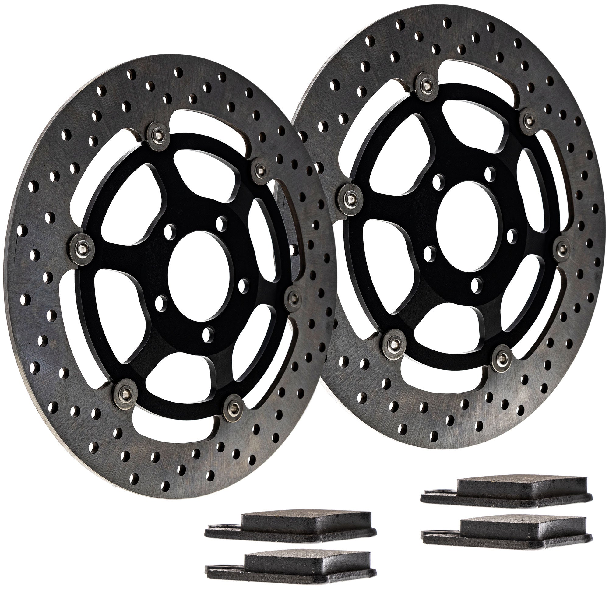 Complete Front or Rear Pad and Rotor Set for zOTHER Victory Honda Ninja 43082-1293 NICHE MK1006689