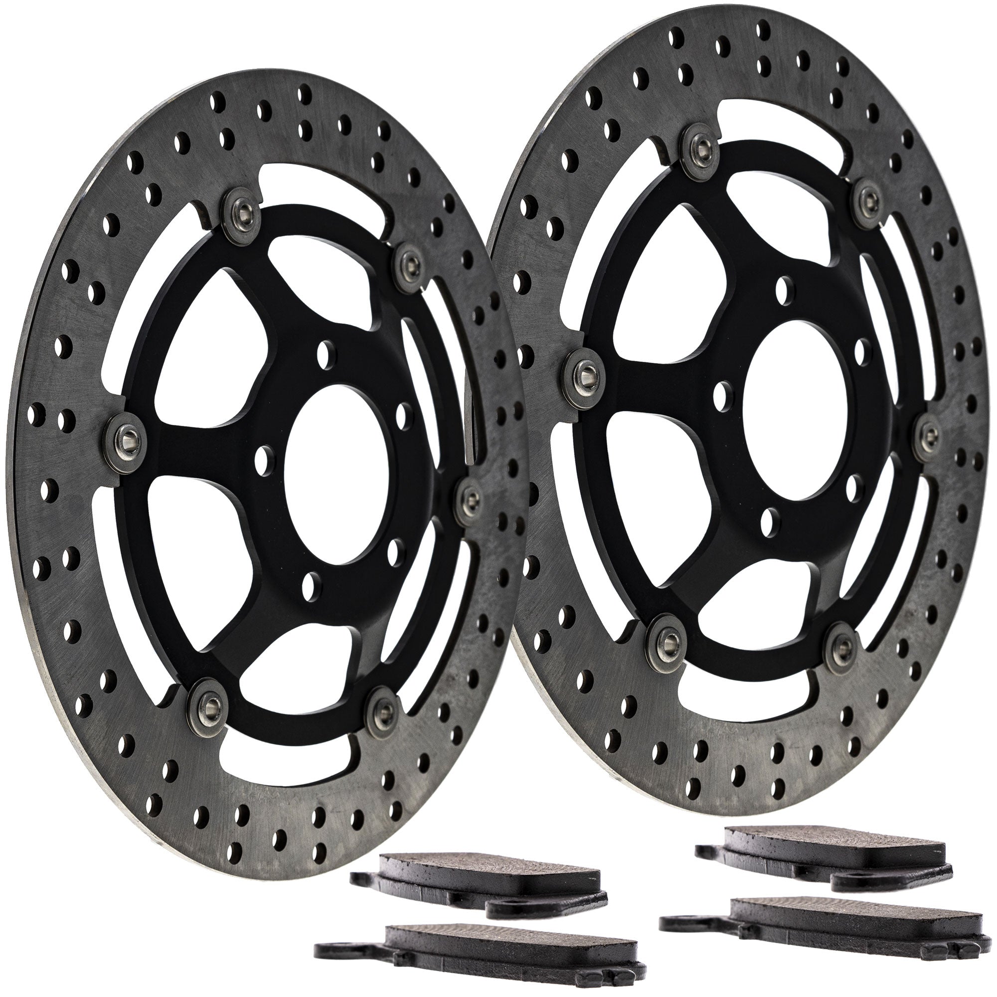 Complete Front or Rear Pad and Rotor Set for zOTHER KTM RF600R Bandit 69100-10840 NICHE MK1006725