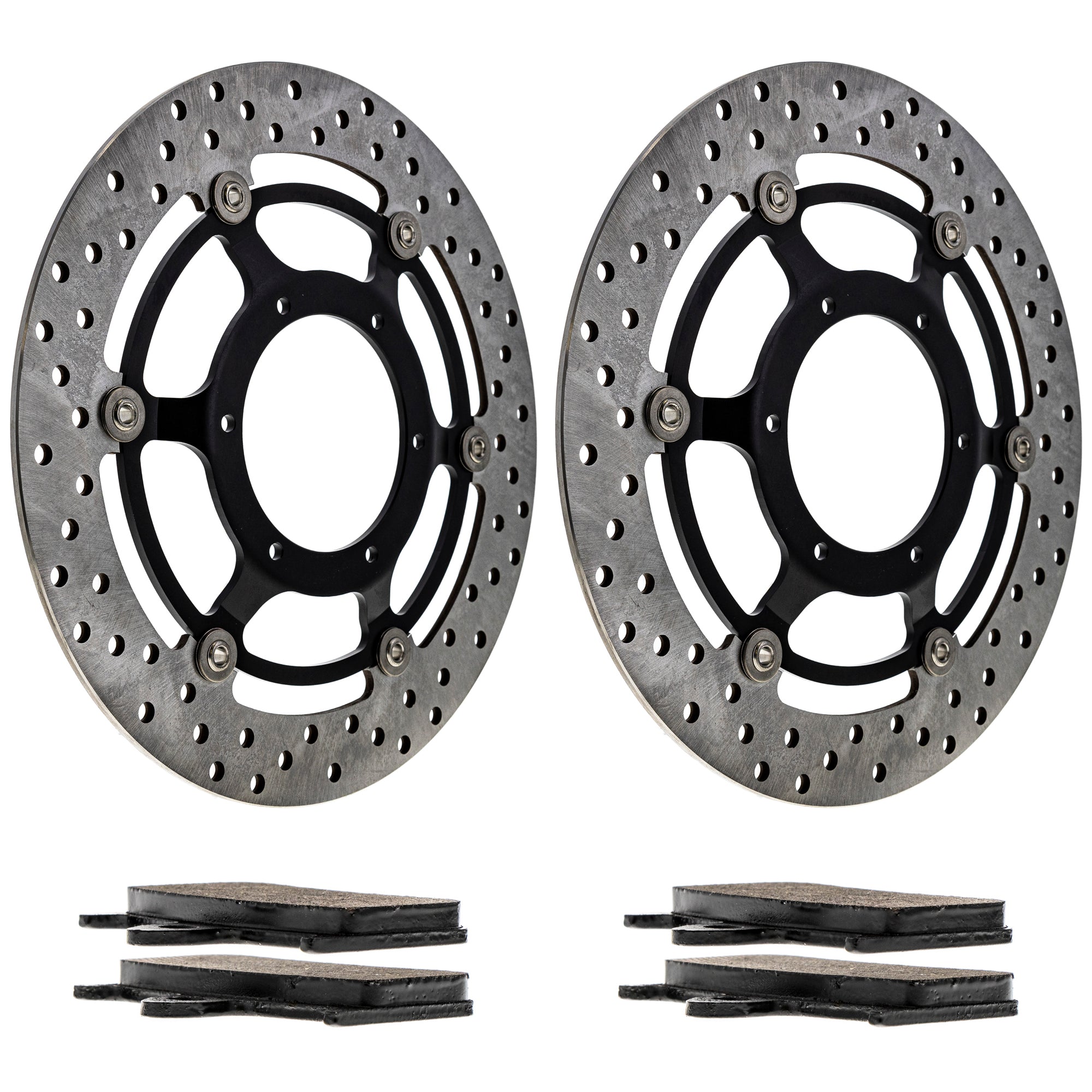 Front Brake Rotors and Pads Kit for zOTHER BMW 919 06455-MCZ-016 06455-MCZ-006 NICHE MK1006768