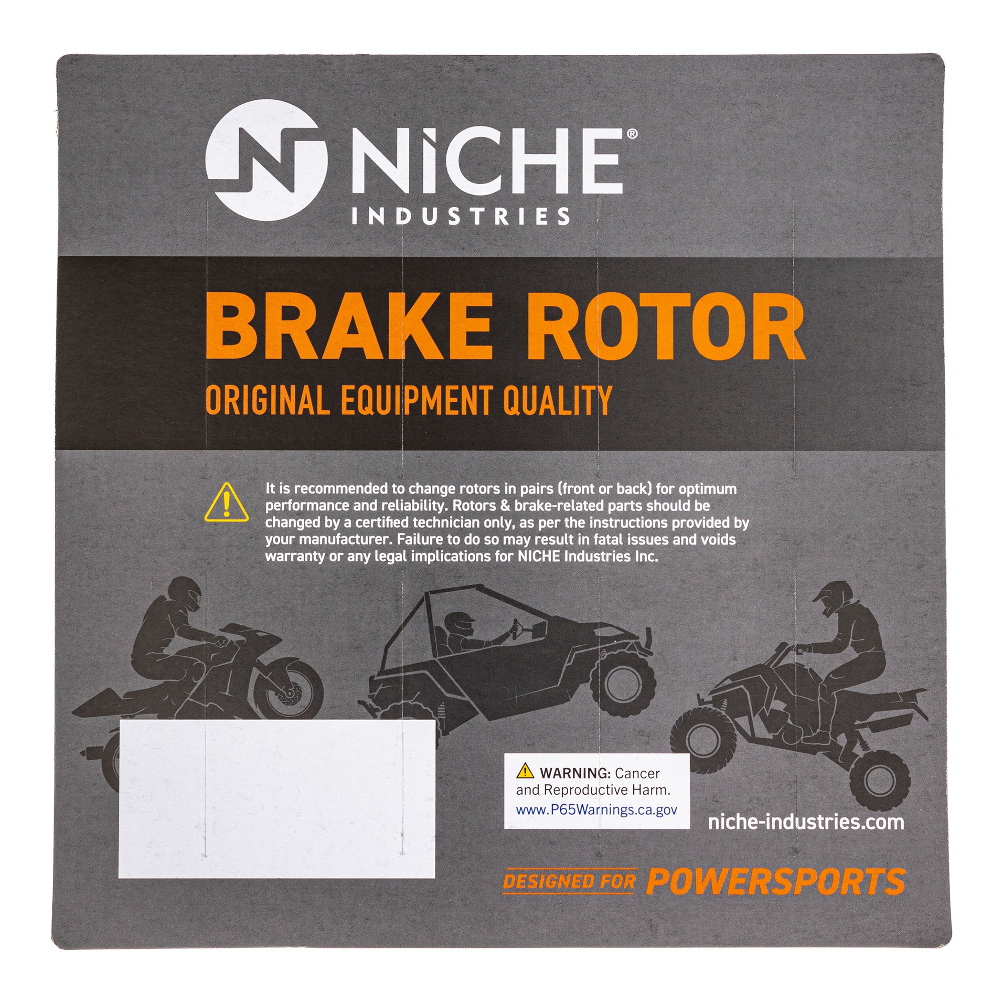 NICHE MK1007041 Brake Pad Set