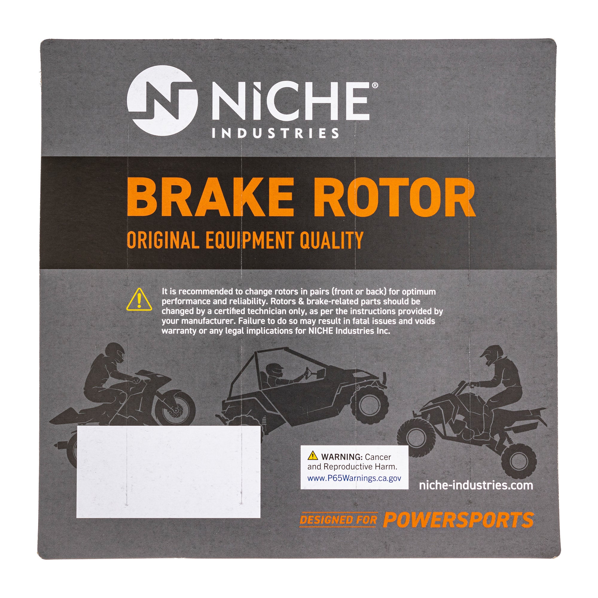 NICHE MK1007045 Brake Pad Set