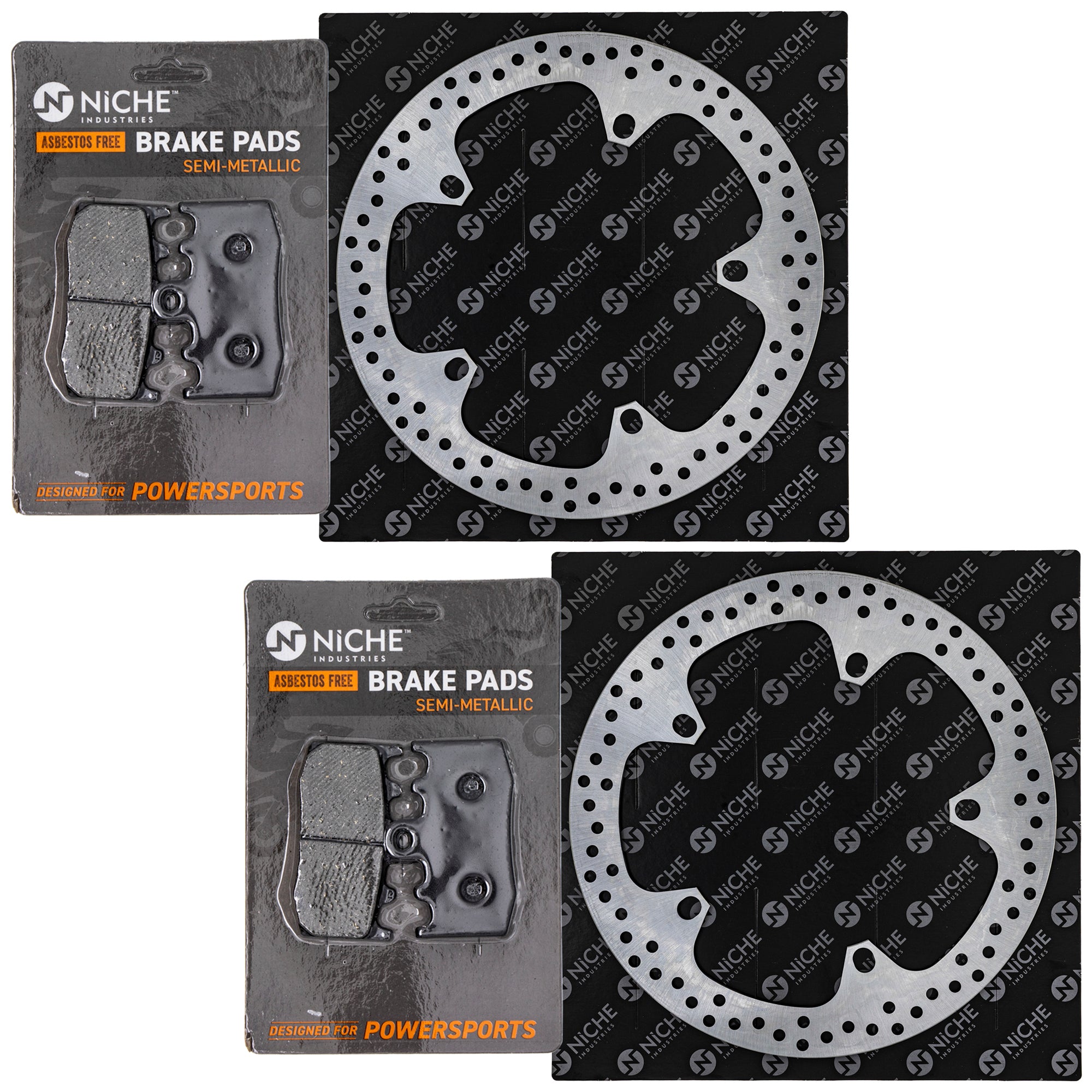 Front Brake Rotors and Pads Kit for zOTHER Yamaha R900RT R1200ST R1200S R1200RT NICHE MK1007195
