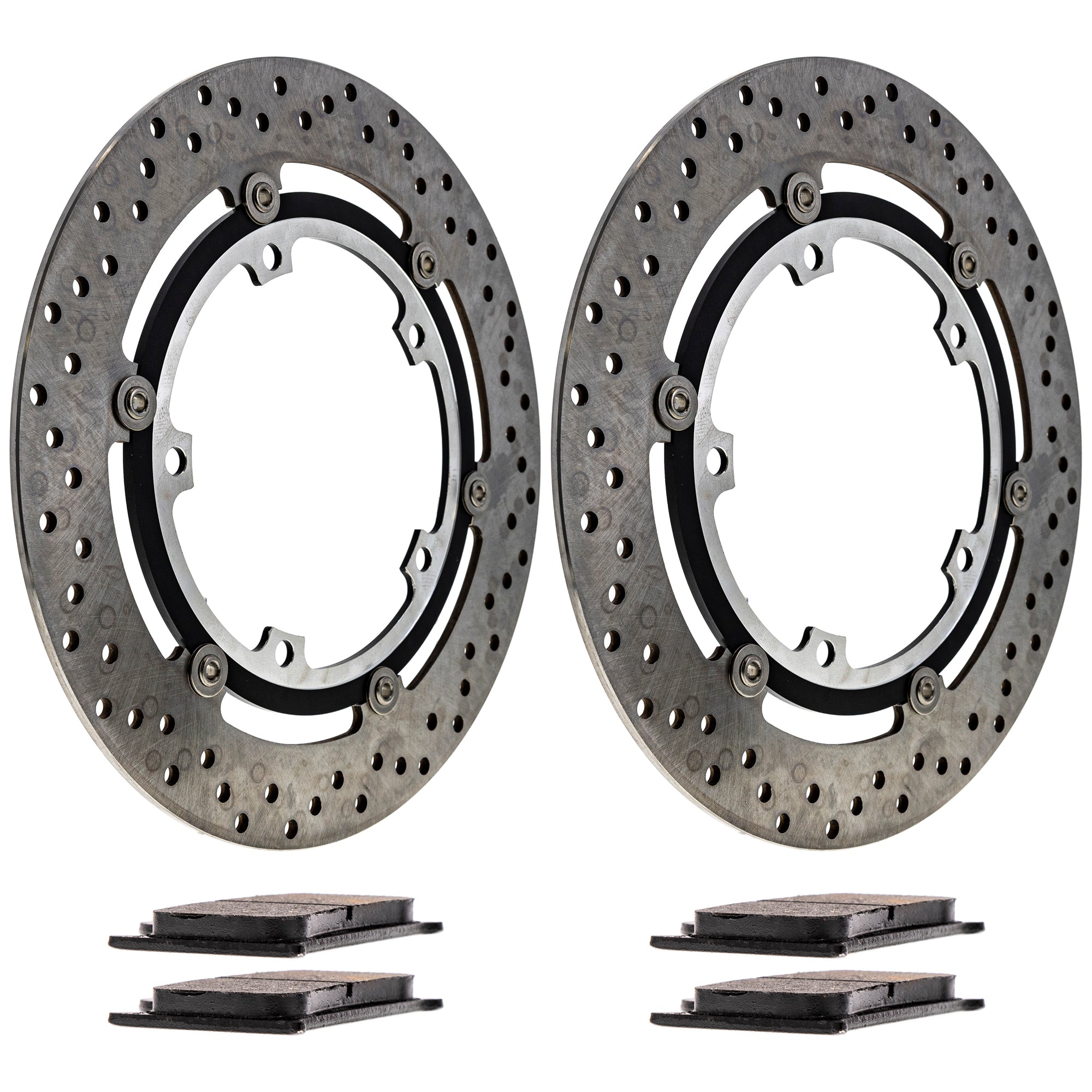 Front Brake Rotors and Pads Kit for zOTHER KTM Sprint Speed T2020393 T2020245 T2020553 NICHE MK1007277