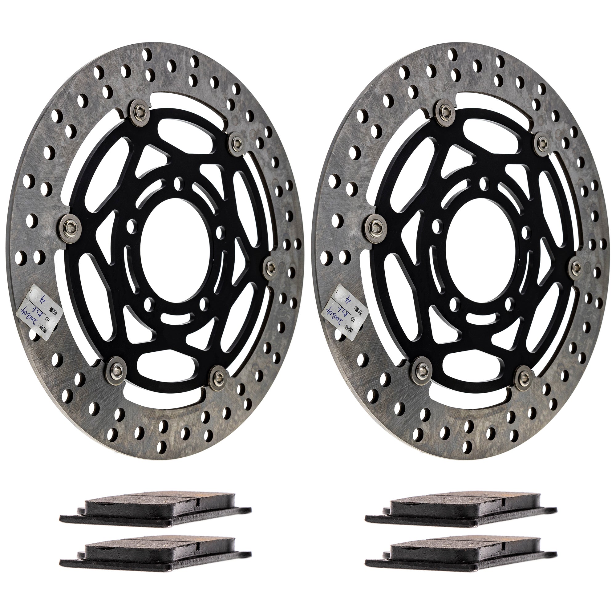 Front Brake Rotors and Pads Kit for zOTHER Yamaha Triumph NICHE MK1007293