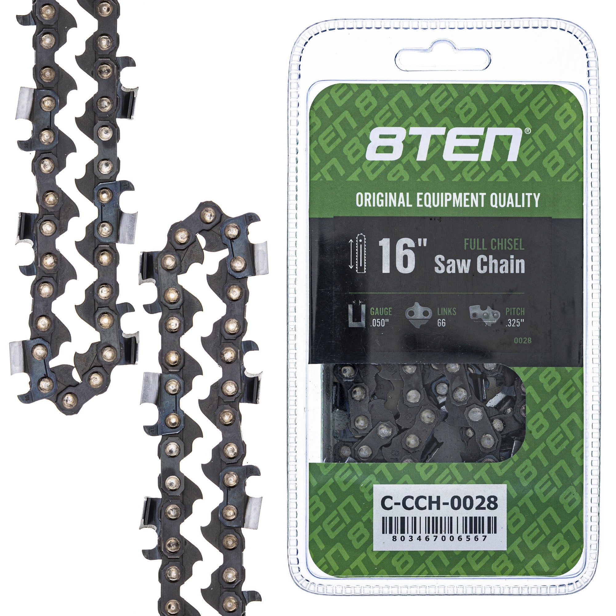 8TEN MK1010242 Guide Bar & Chain for CS-501P CS-500P CS-4920
