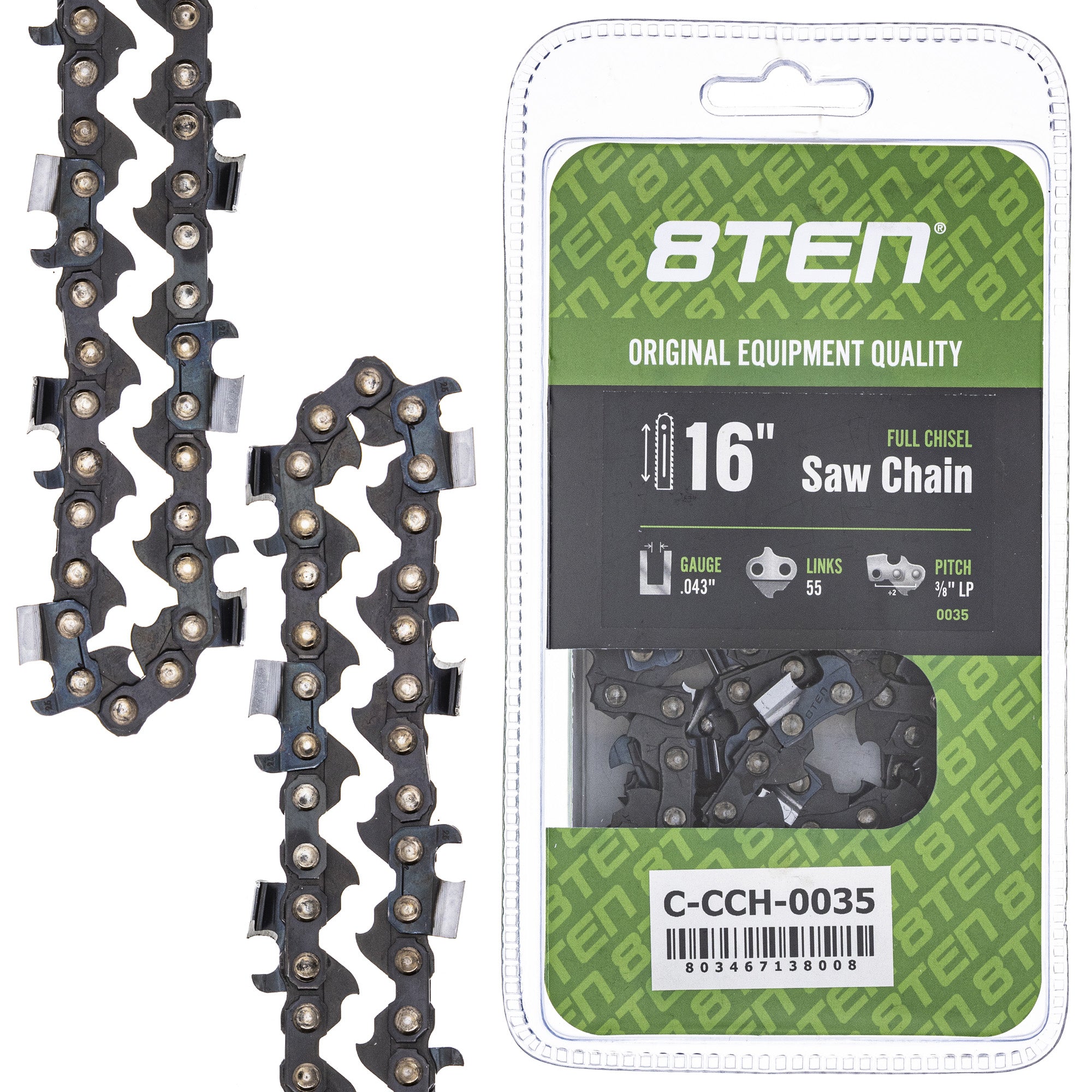 8TEN MK1010244 Guide Bar & Chain for MSE MS HT E
