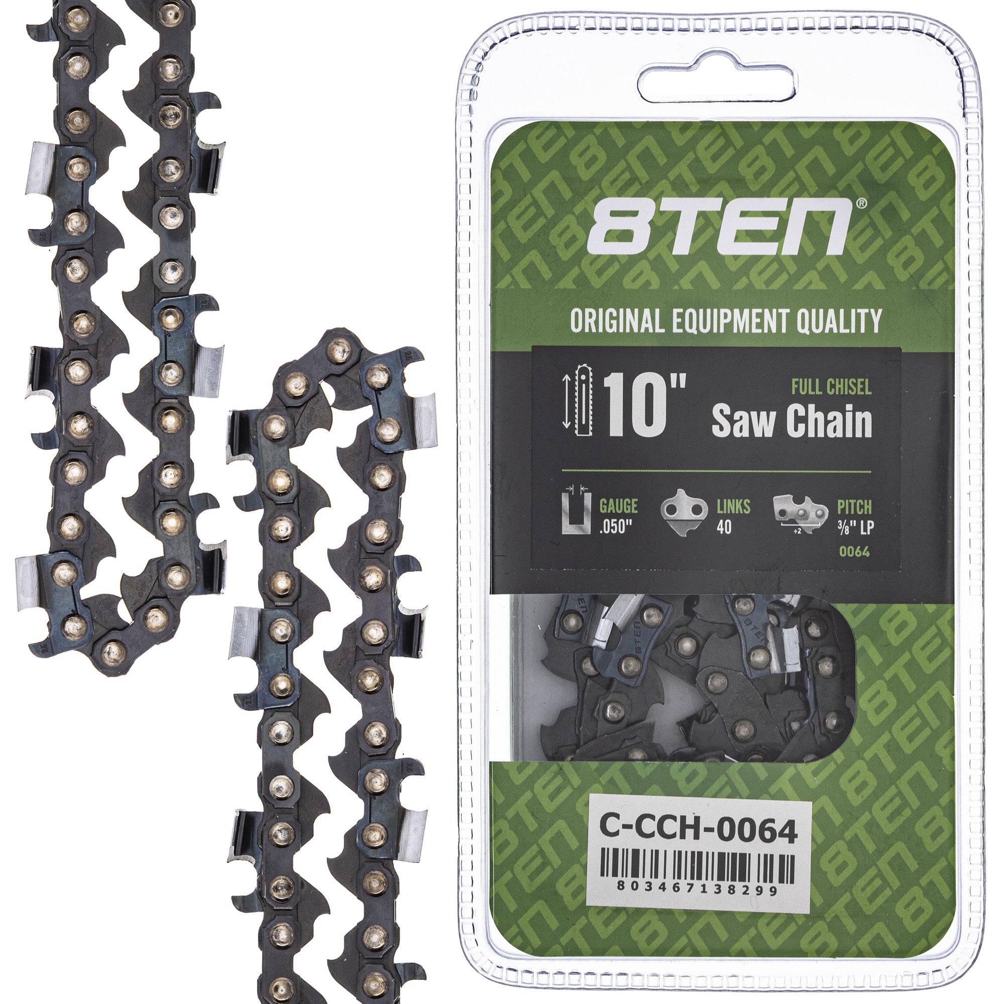 8TEN MK1010261 Guide Bar & Chain for