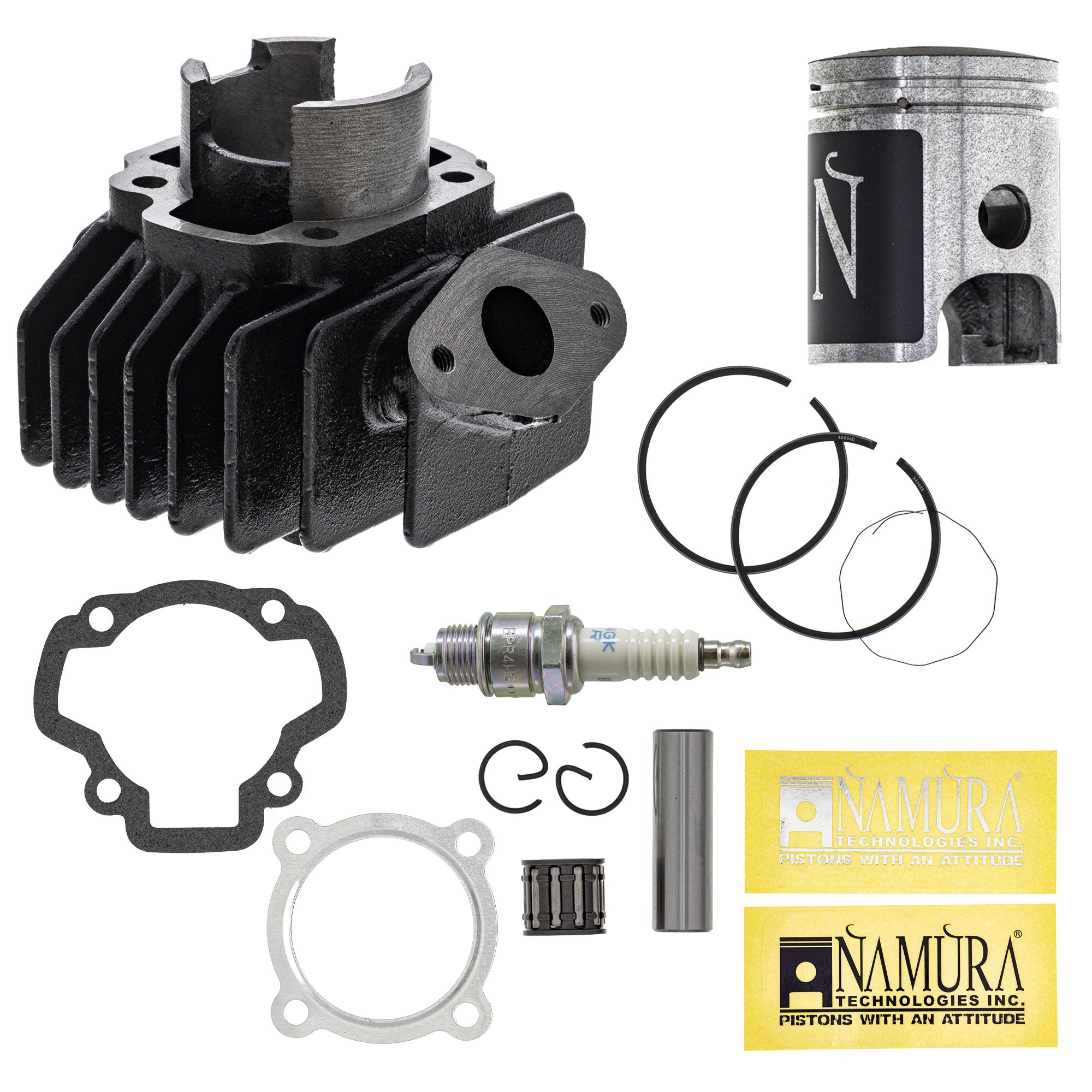Cylinder Namura Piston Gasket Spark Plug Kit for PW50 NICHE MK1012525