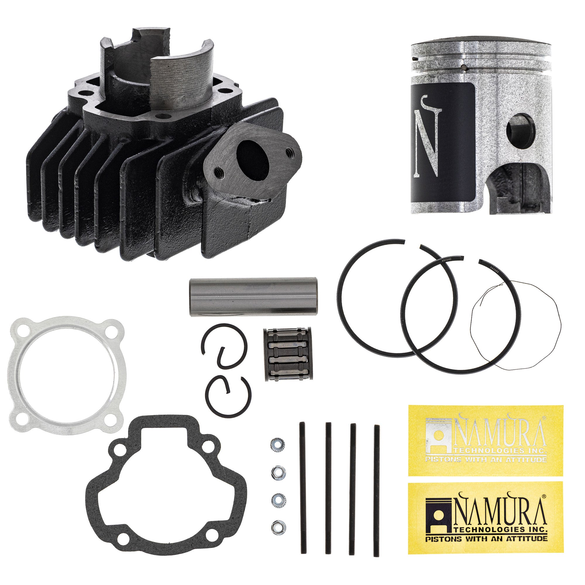 Cylinder Namura Piston Gasket Spark Plug Stud Kit for PW50 NICHE MK1012526