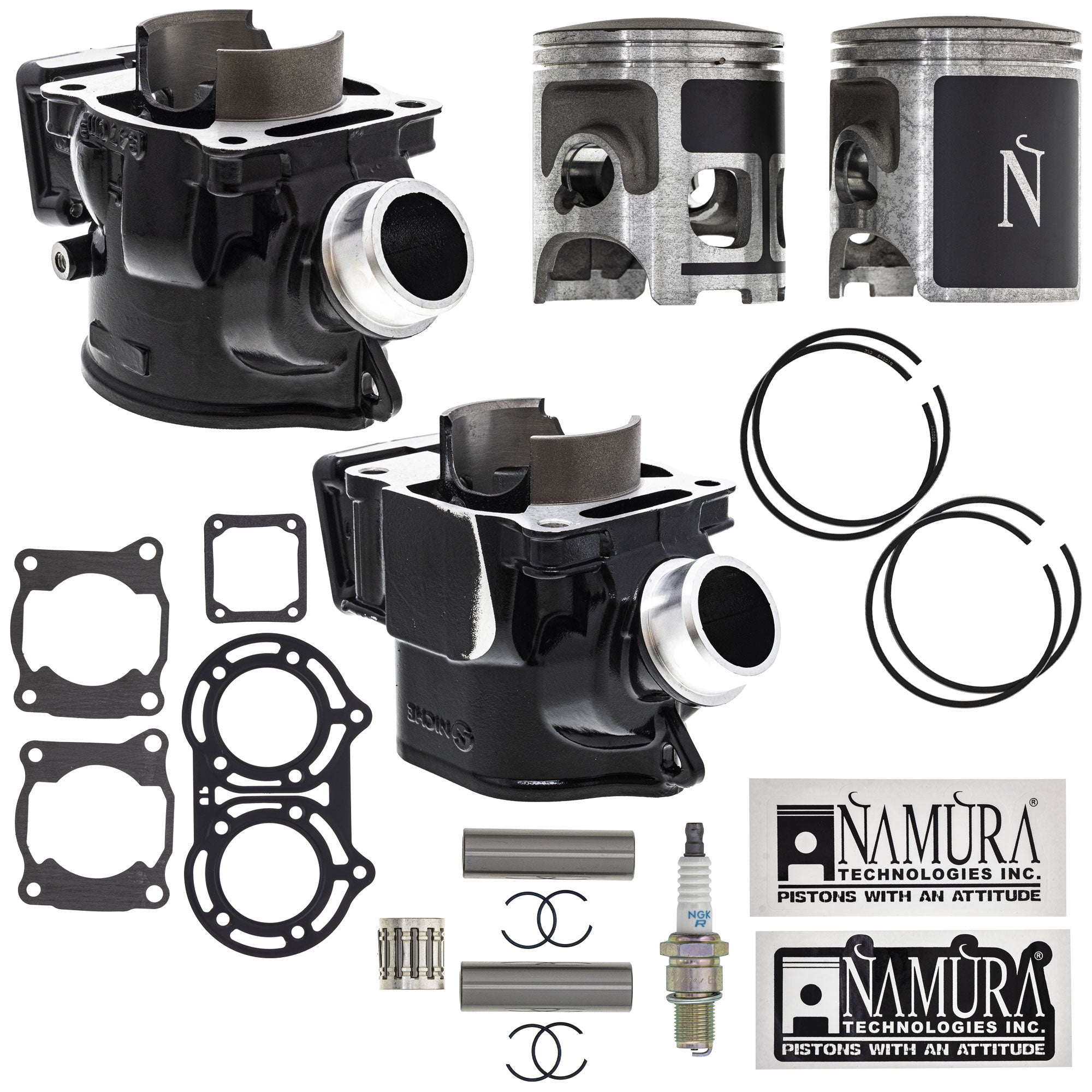 Cylinder Namura Piston Gasket Spark Plug Kit for Banshee NICHE MK1012549