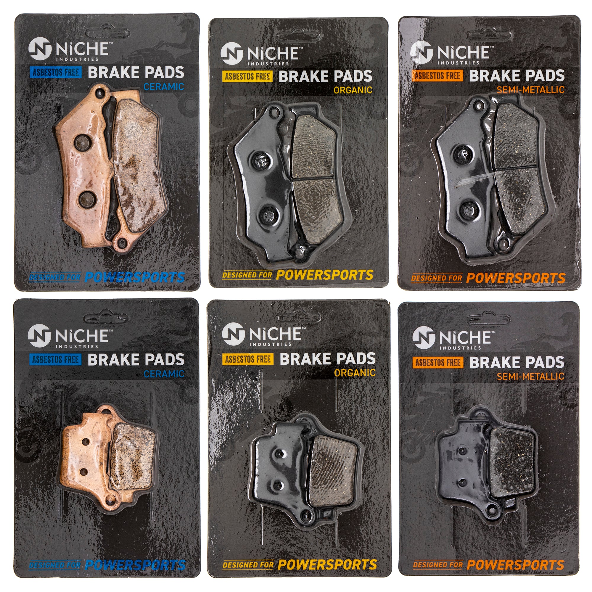 Complete Brake Pad Set for KTM 530 525 505 450 54813090300 54813990100 50313030200 NICHE MK1197PAD